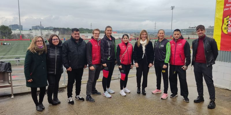 L'esdeveniment es va realitzar a través de la col·laboració del Veinti i l'Ajuntament de Rubí. FOTO: Cedida