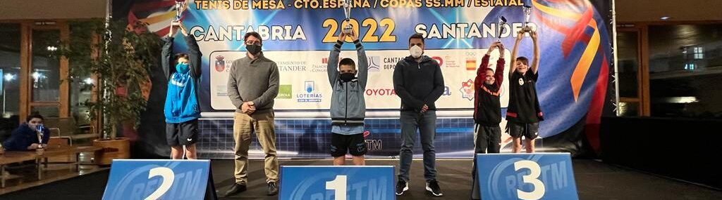 Podi benjamí masculí. FOTO: Club Tennis Taula Borges