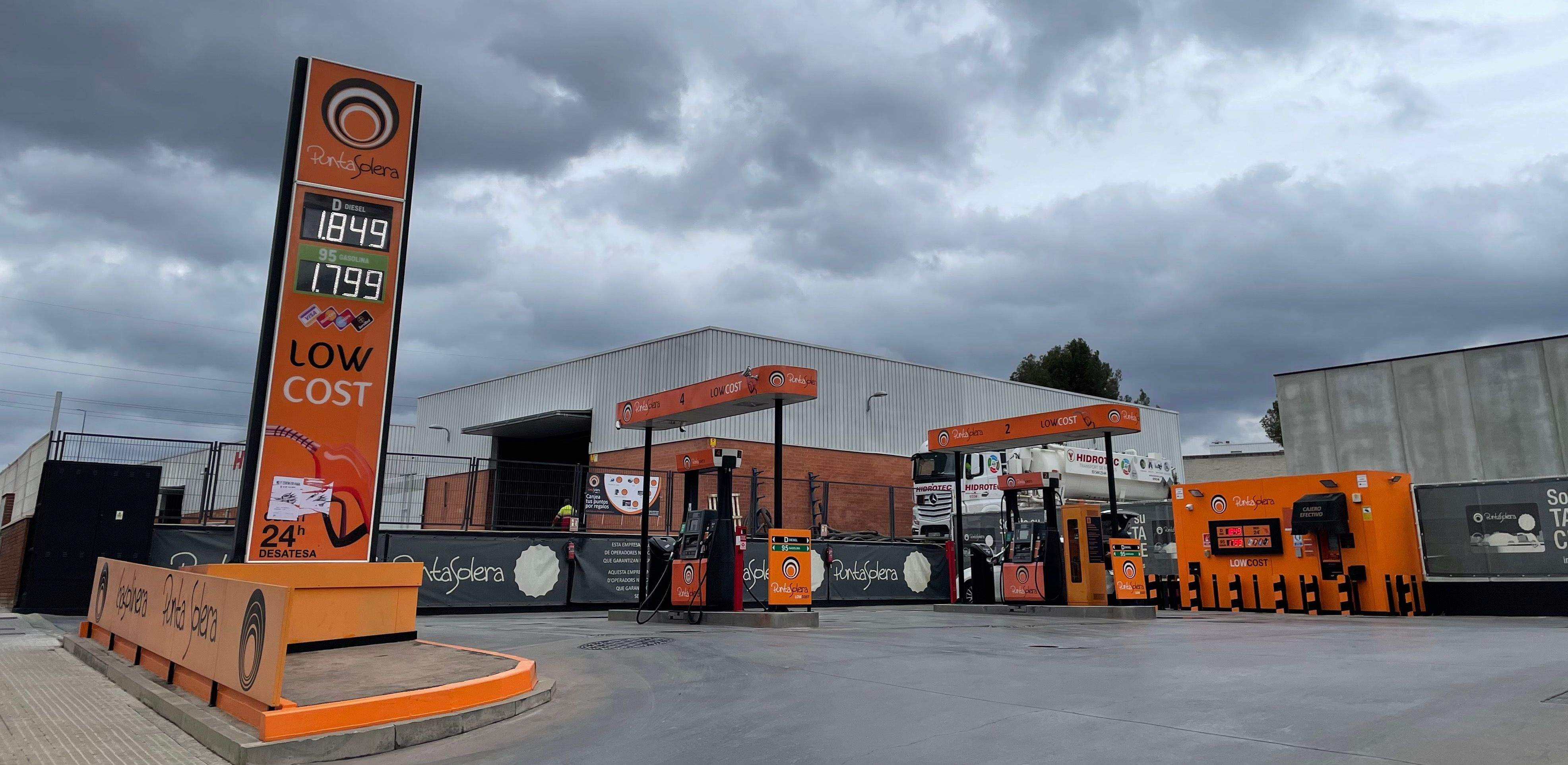 Benzinera de Punta Solera. FOTO: NHS