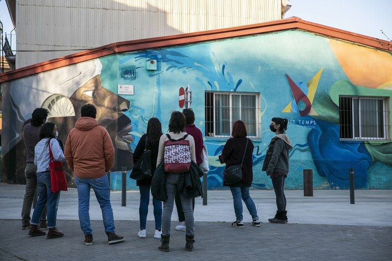 La ruta de l'Street Art és una de les activitats de la Color Week a Rubí. FOTO: Ajuntament de Rubí 