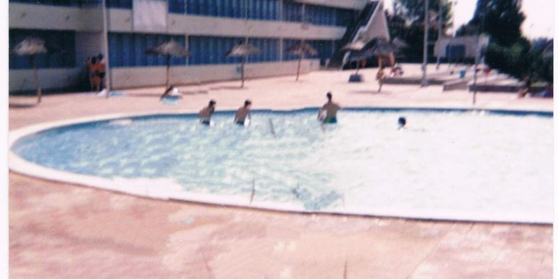 Antigues piscines de Castellnou. FOTO: Cedida per Anna Fornieles