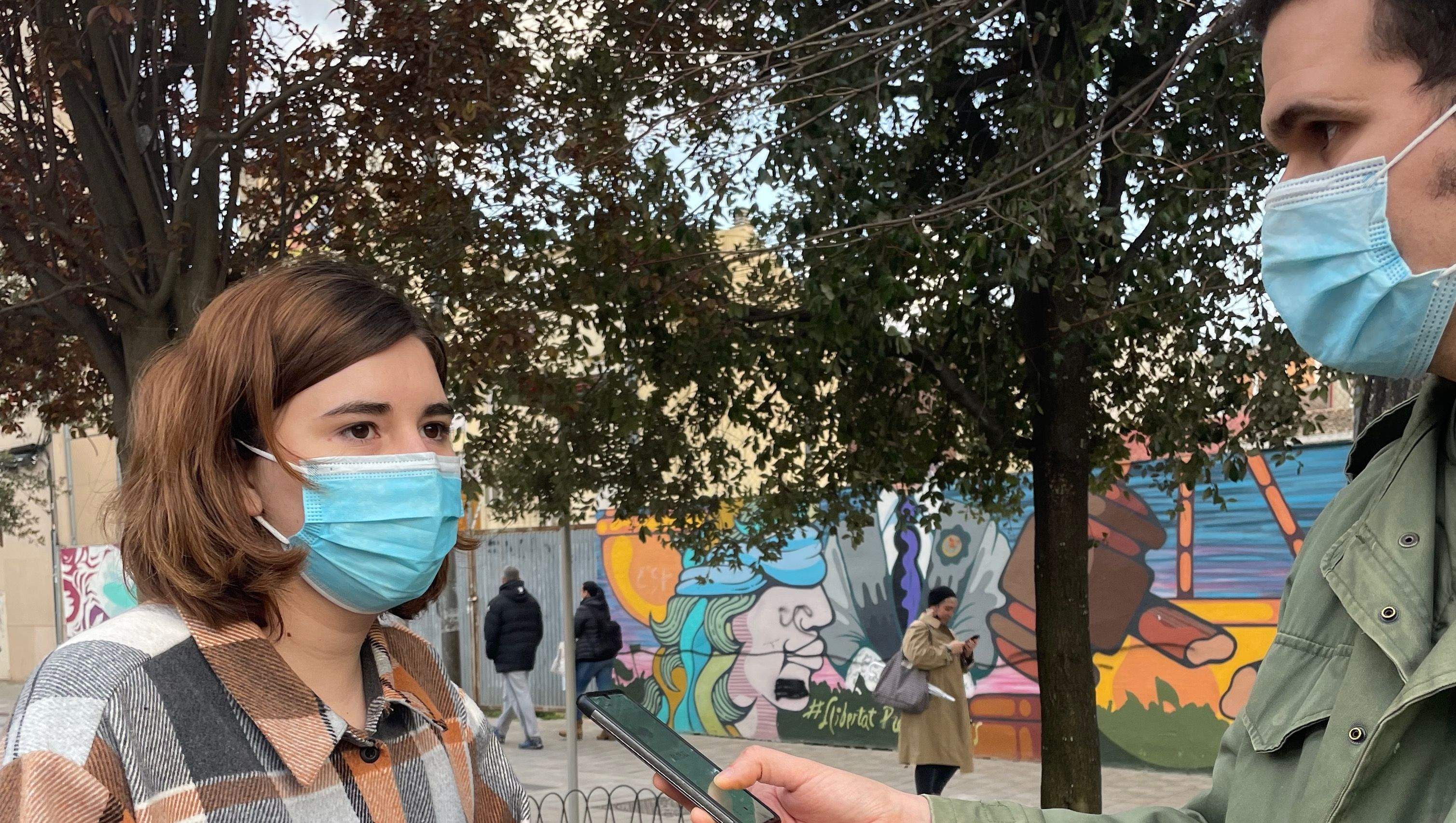 Vinyet Martín, secretària d'organització del Jovent Republicà de Rubí. FOTO: Cedida