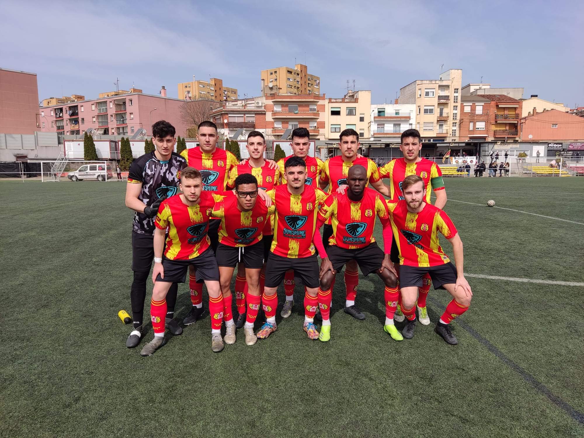 El Veinti visitarà el líder al Municipal de Sant Llorenç de Terrassa diumenge vinent. FOTO: Cedida