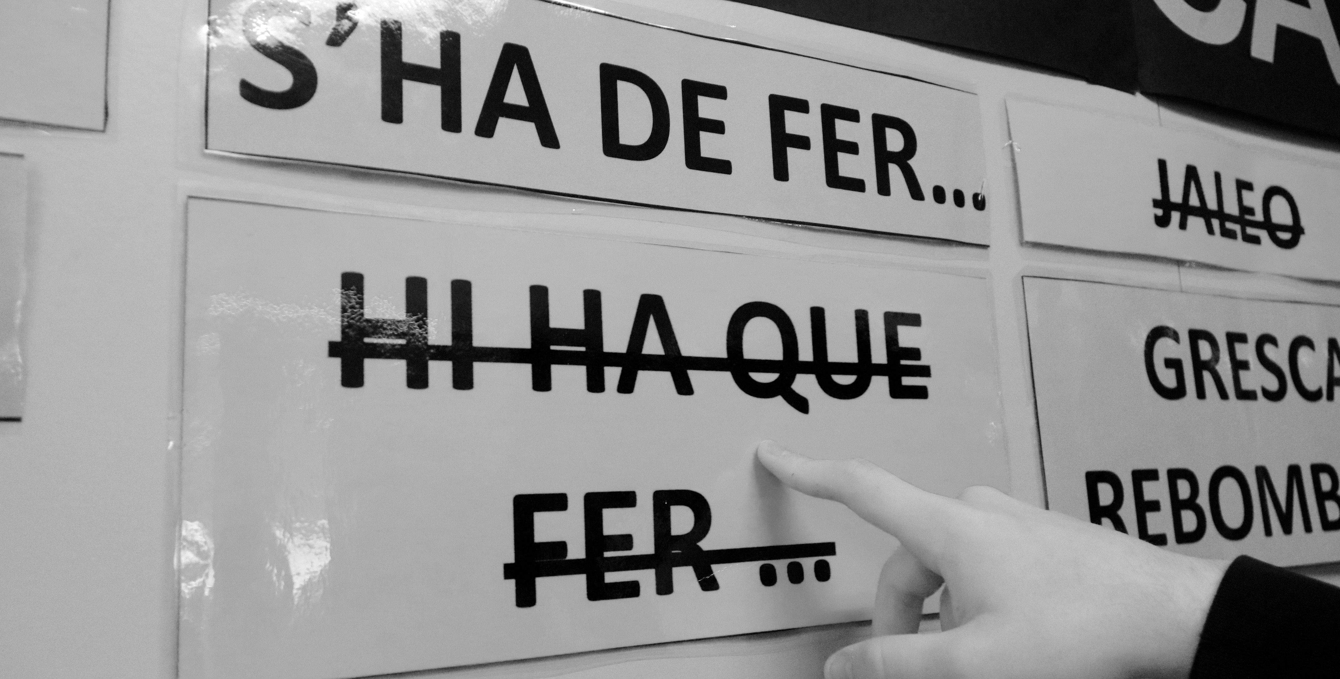 Article d'opinió sobre llengua catalana de l'Aitor Sánchez, membre de l'Alternativa d'Unitat Popular. FOTO: Xavier Pi (ACN)