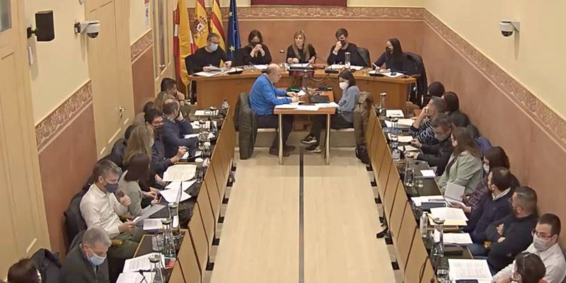 El ple municipal de març s'ha celebrat per primera vegada amb públic des de la pandèmia