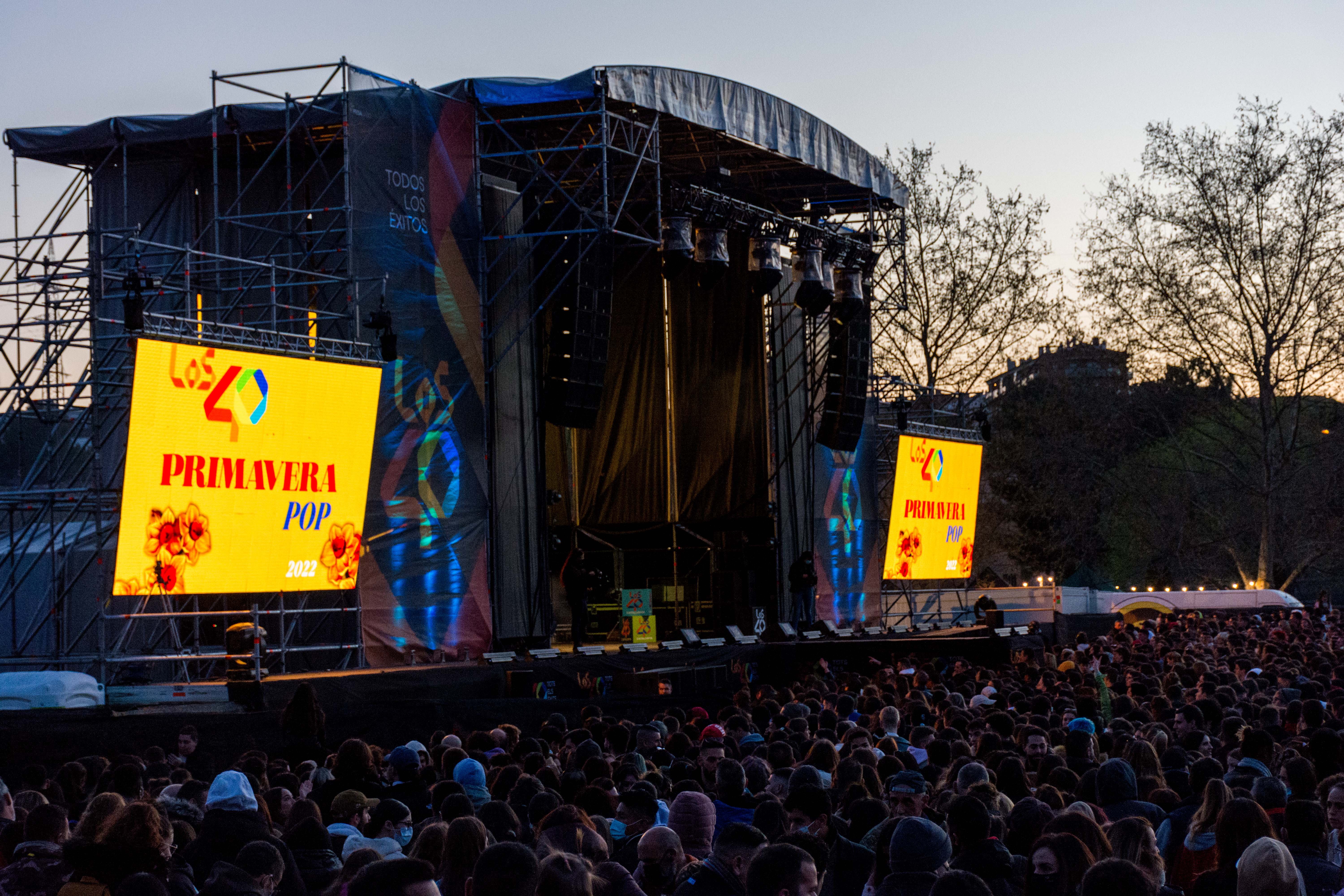 Rubí es reuneix a l'Escardívol i vibra amb Los 40 Primavera Pop. FOTO: Carmelo Jiménez
