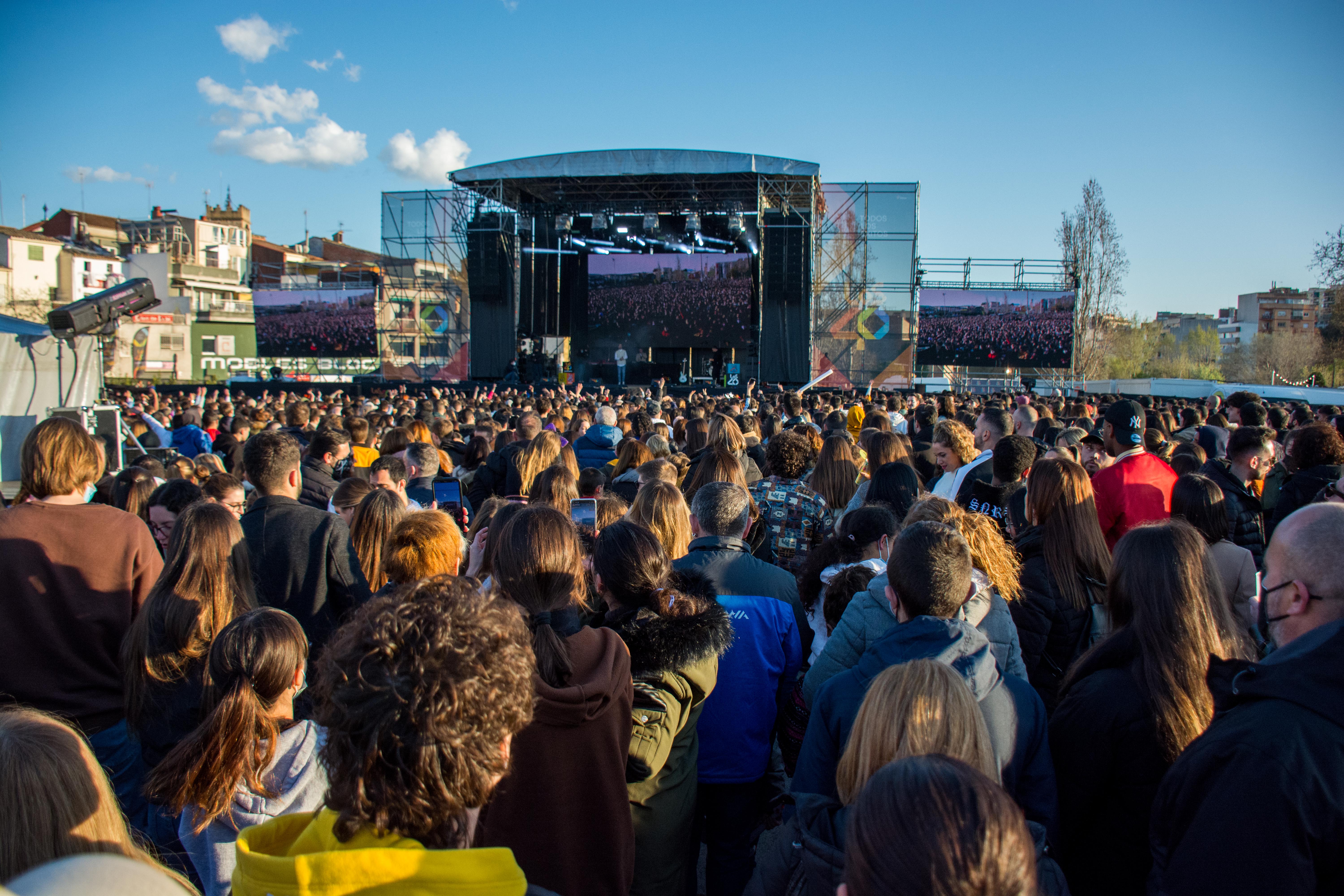 Rubí vibra amb Los 40 Primavera Pop. FOTO: Carmelo Jiménez