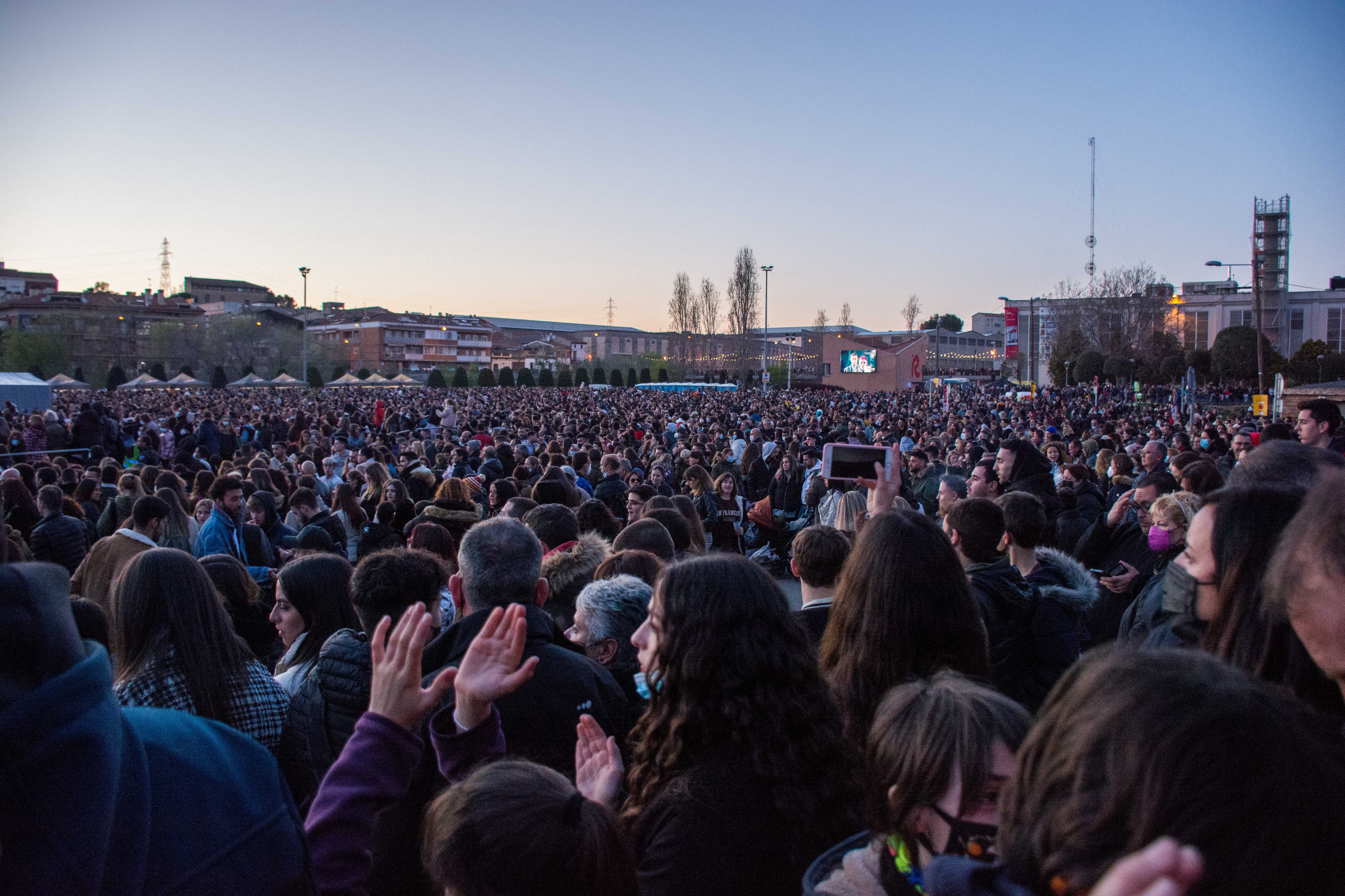 Rubí vibra amb Los 40 Primavera Pop. FOTO: Carmelo Jiménez