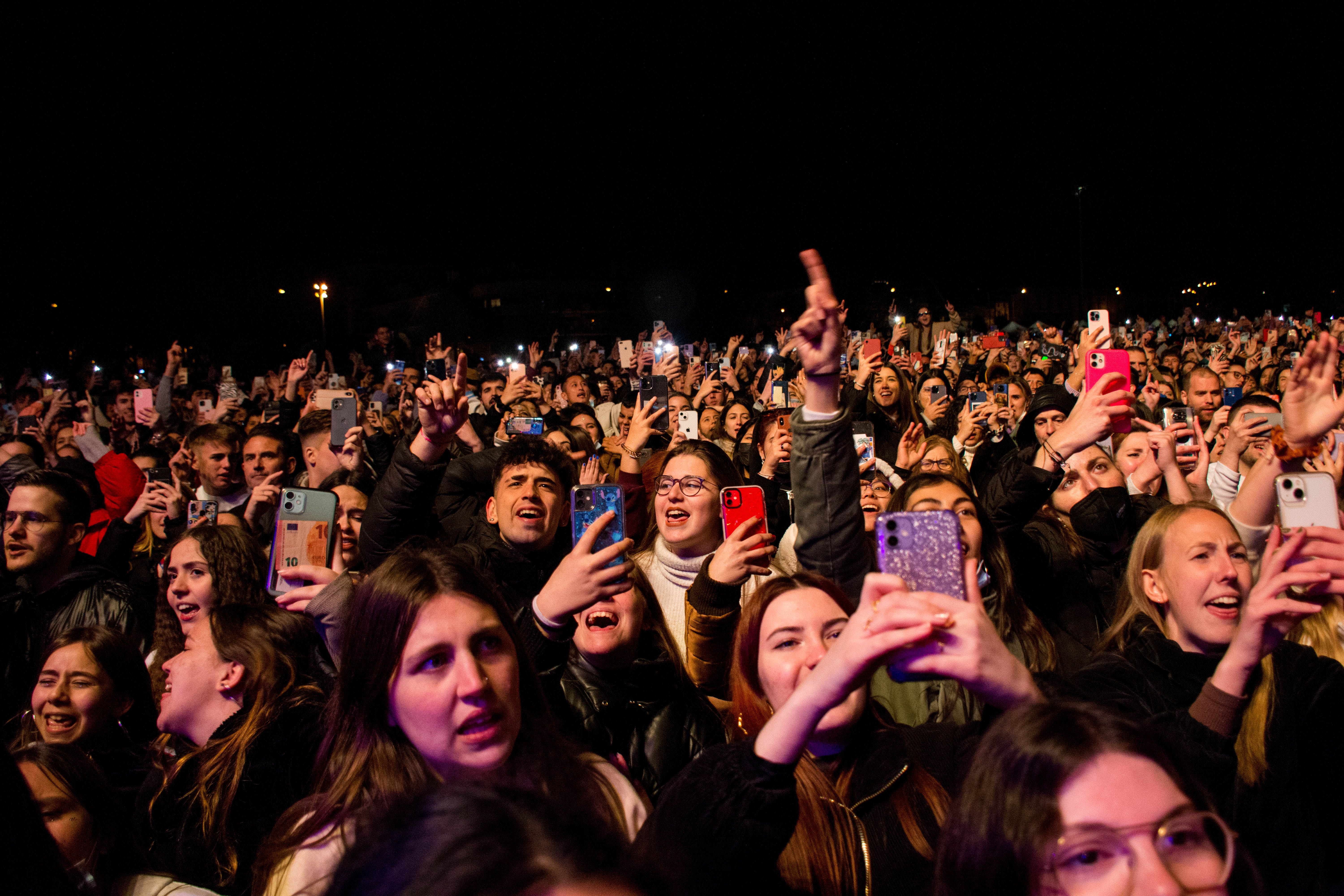 Rubí vibra amb Los 40 Primavera Pop. FOTO: Carmelo Jiménez