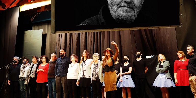 Homenatge a Juli Sánchez al Casal Popular de Rubí. FOTO: Diego Llamas (El Gra) Homenatge a Juli Sánchez al Casal Popular de Rubí. FOTO: Diego Llamas (El Gra)