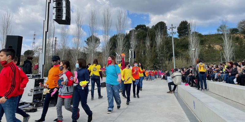 Vuitena edició de la cantata escolar de Rubí. FOTO: NHS