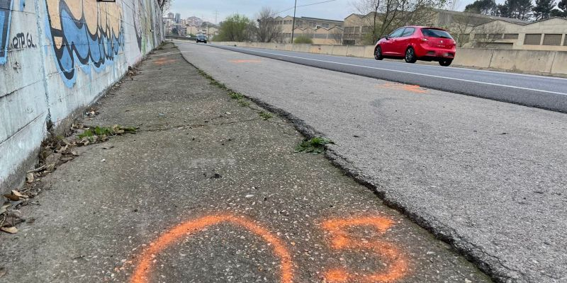 L'atropellament mortal va tenir lloc la matinada de diumenge a la C-1413. FOTO: Cedida