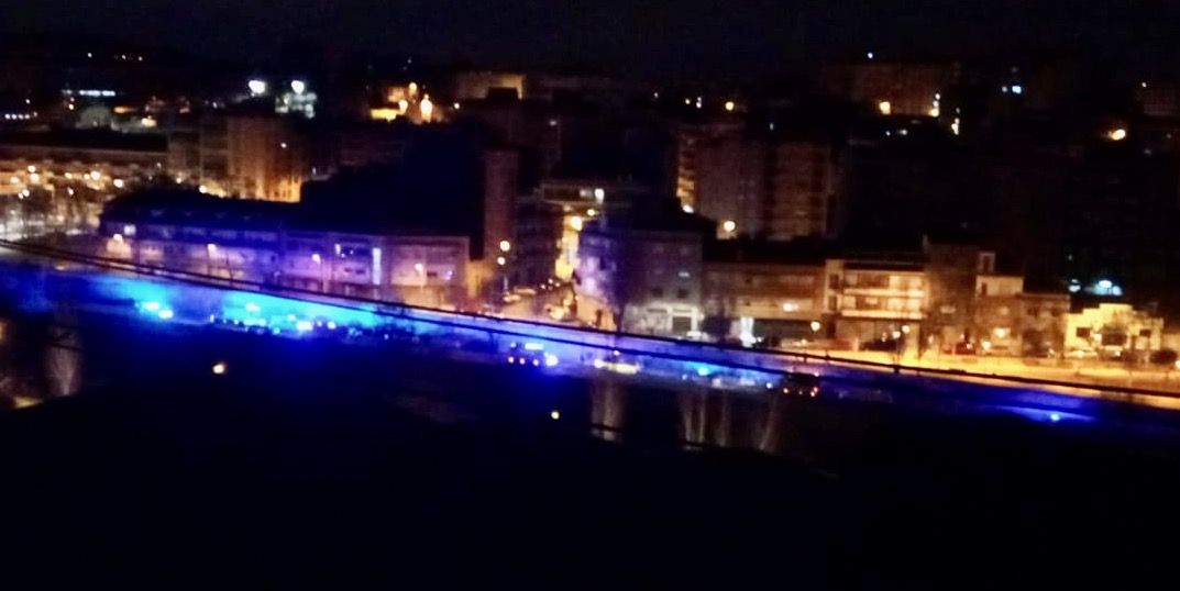 L'atropellament mortal es va produir la matinada de diumenge a la carretera comarcal de Rubí. FOTO: Isabel Pintor 