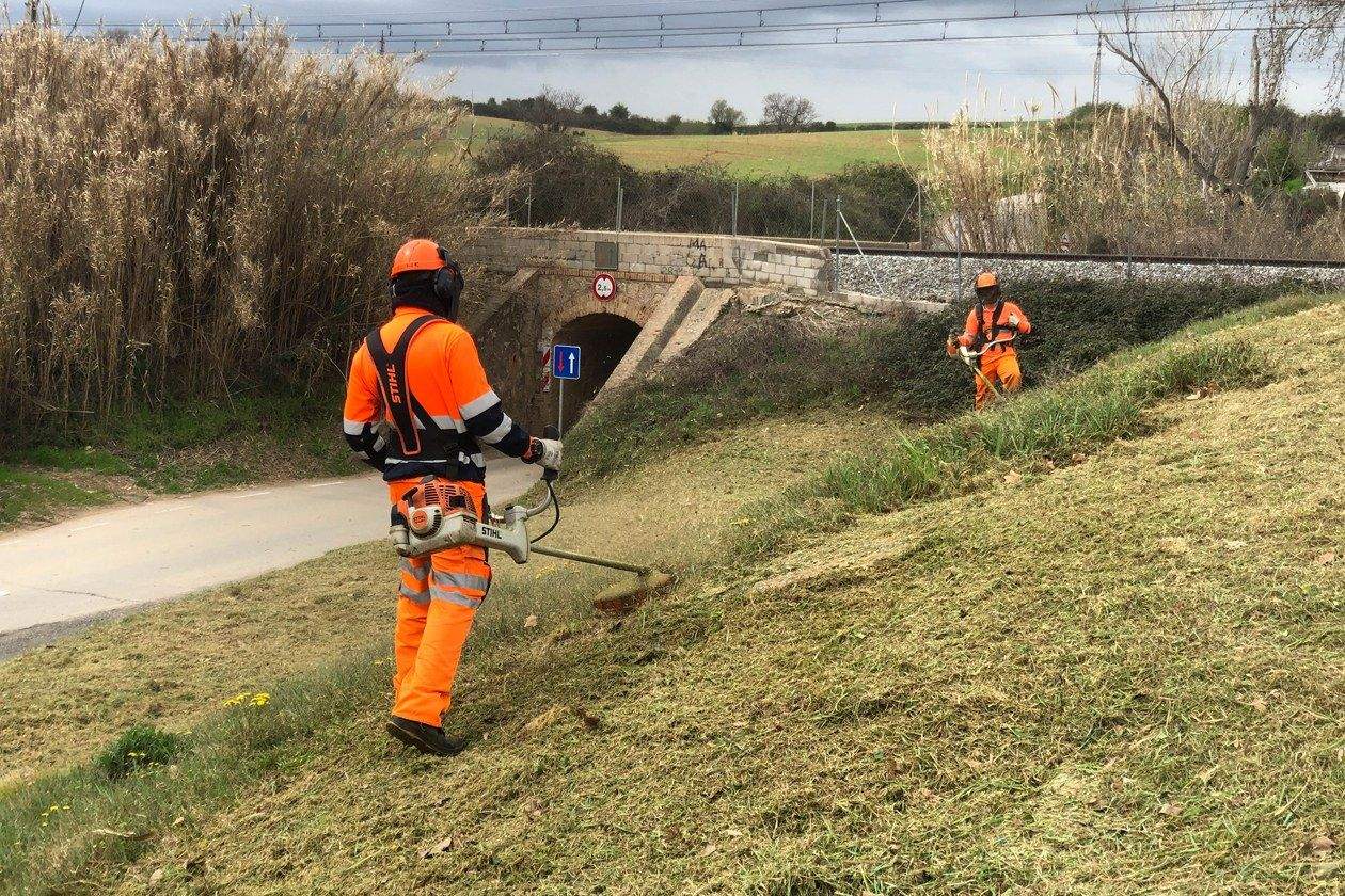 Els professionals contractats durant el 2021 estan destinats a la línia de jardineria i forestal. FOTO: Ajuntament de Rubí – Localpres