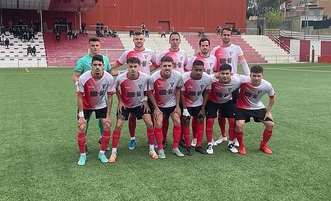  Onze inicial de la UE Rubí contra el Manlleu. FOTO: UE Rubí