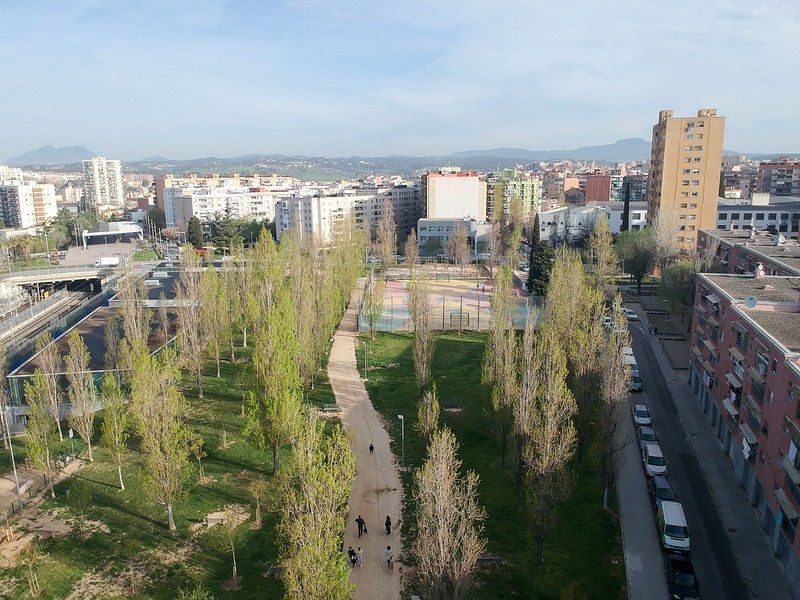 Panoràmica de Rubí, on una desena de ciutadans han ofert casa seva a persones refugiades procedents d'Ucraïna. FOTO: Ajuntament de Rubí-Localpres
