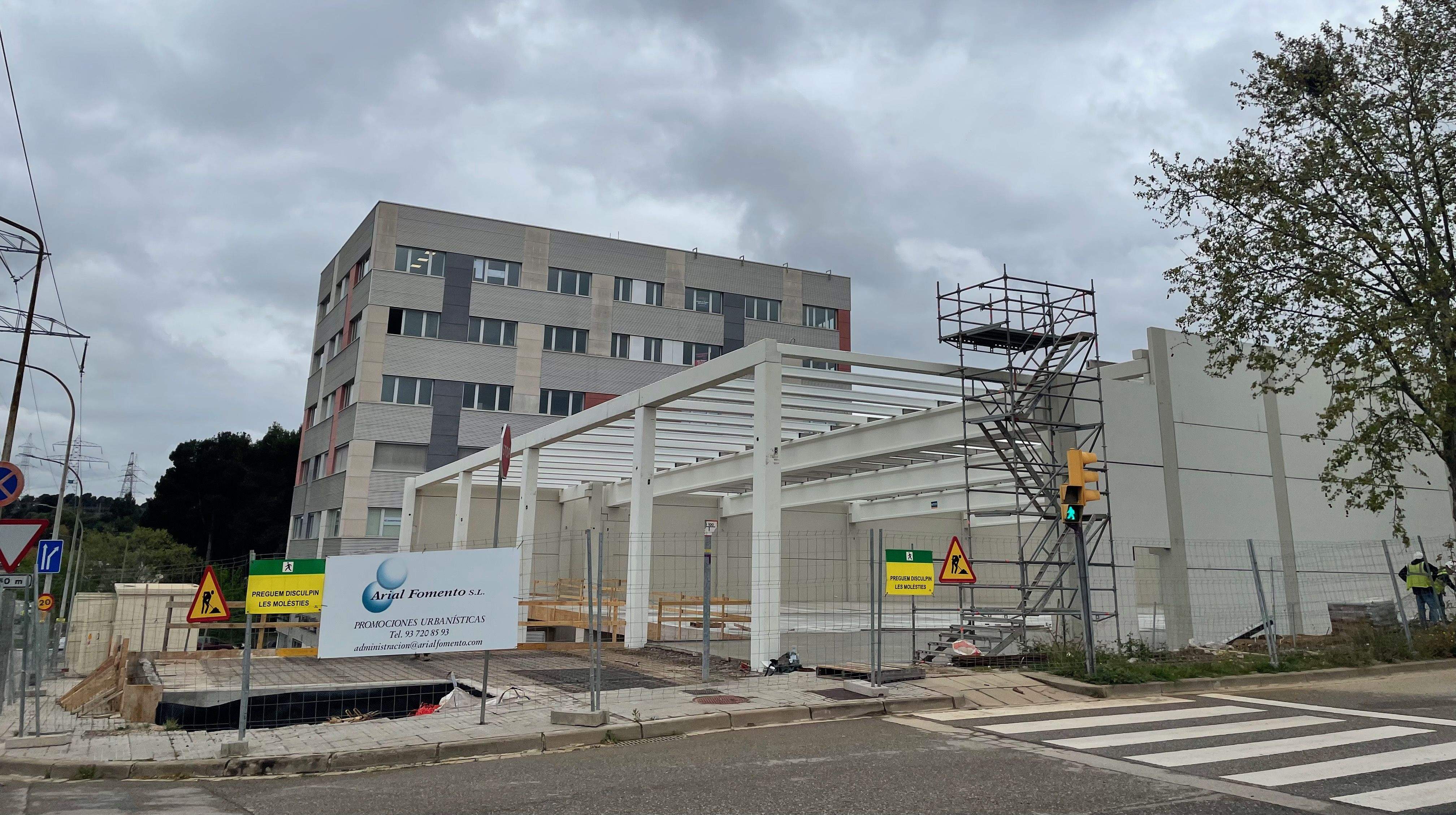 El nou supermercat Lidl serà el segon de la ciutat i està situat al barri de Can Vallhonrat. FOTO: NHS