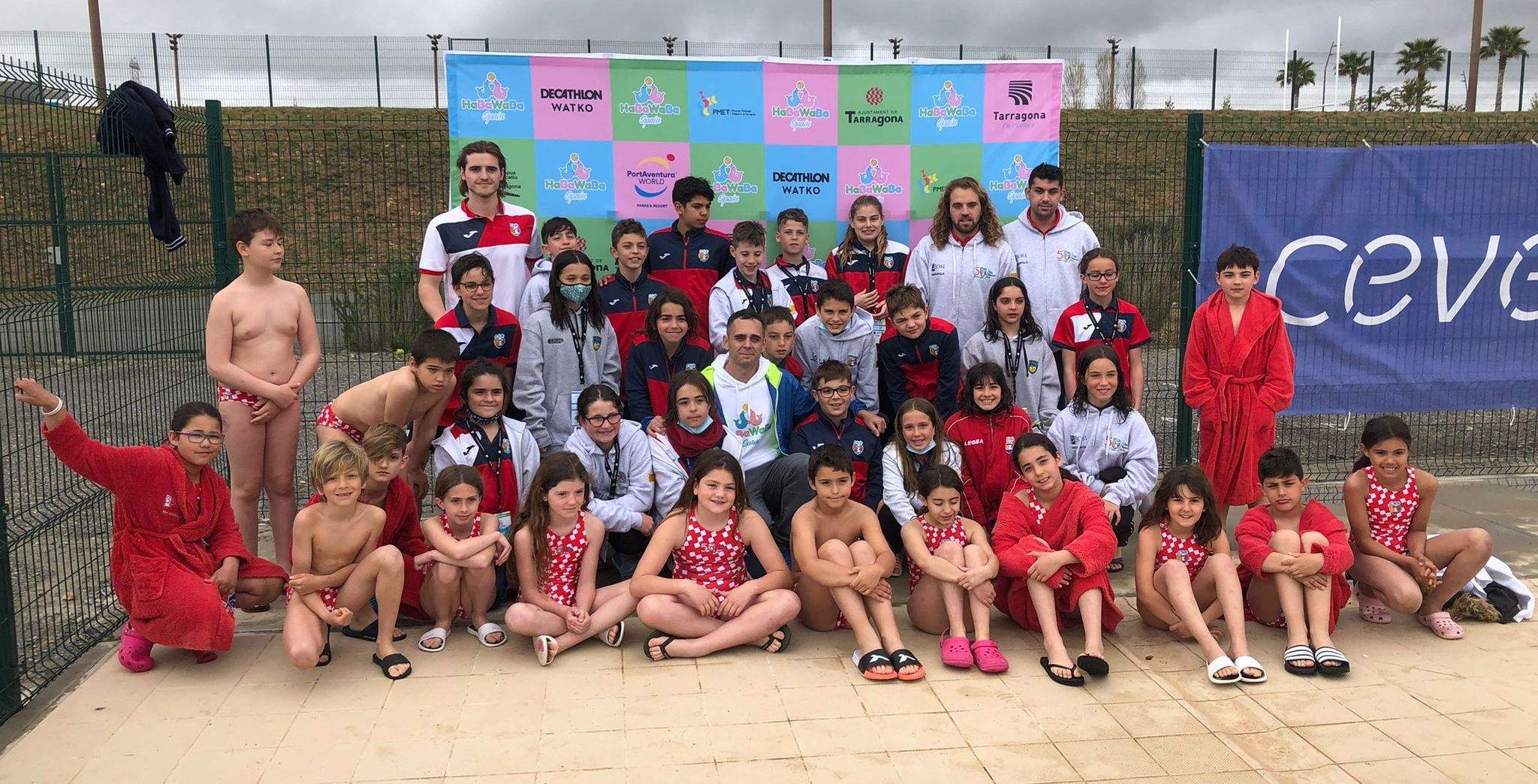 HaBaWaBa 2022. Alevins i benjamins del CN Rubí. FOTO: Cedida