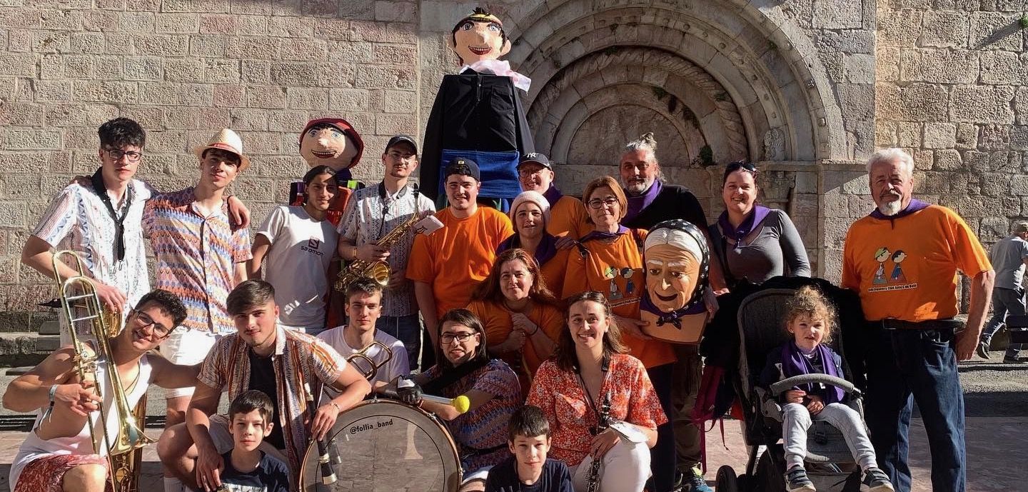 Colla gegantera Club Amics de Rubí. FOTO: Cedida