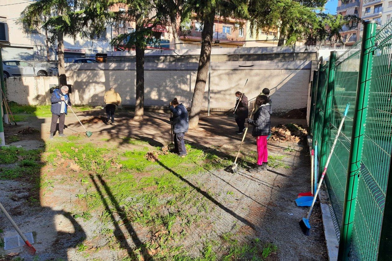 Els Serveis d'Atenció Diürna de la Font del Ferro recuperen el treball comunitari. FOTO: Font del Ferro