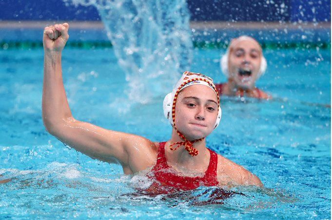 Elena Ruiz, edalla plata a la final de la World League. FOTO: Cedida