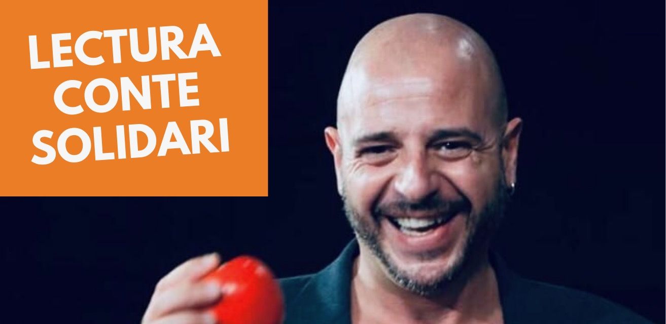 Imatge promocional de l'actor de doblatge Roger Pera a la Biblioteca municipal. 