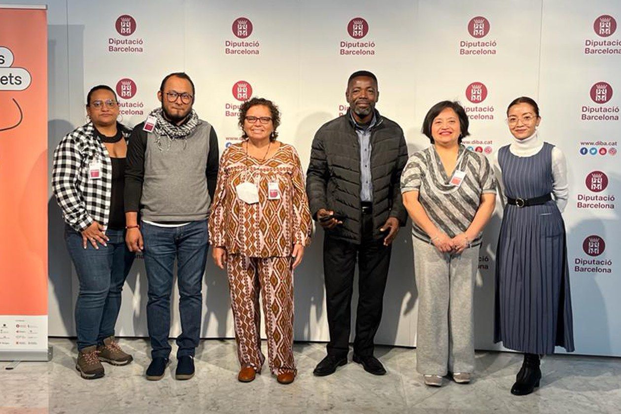 Els activistes que enguany participen al projecte. FOTO: Ciutats Defensores dels Drets Humans