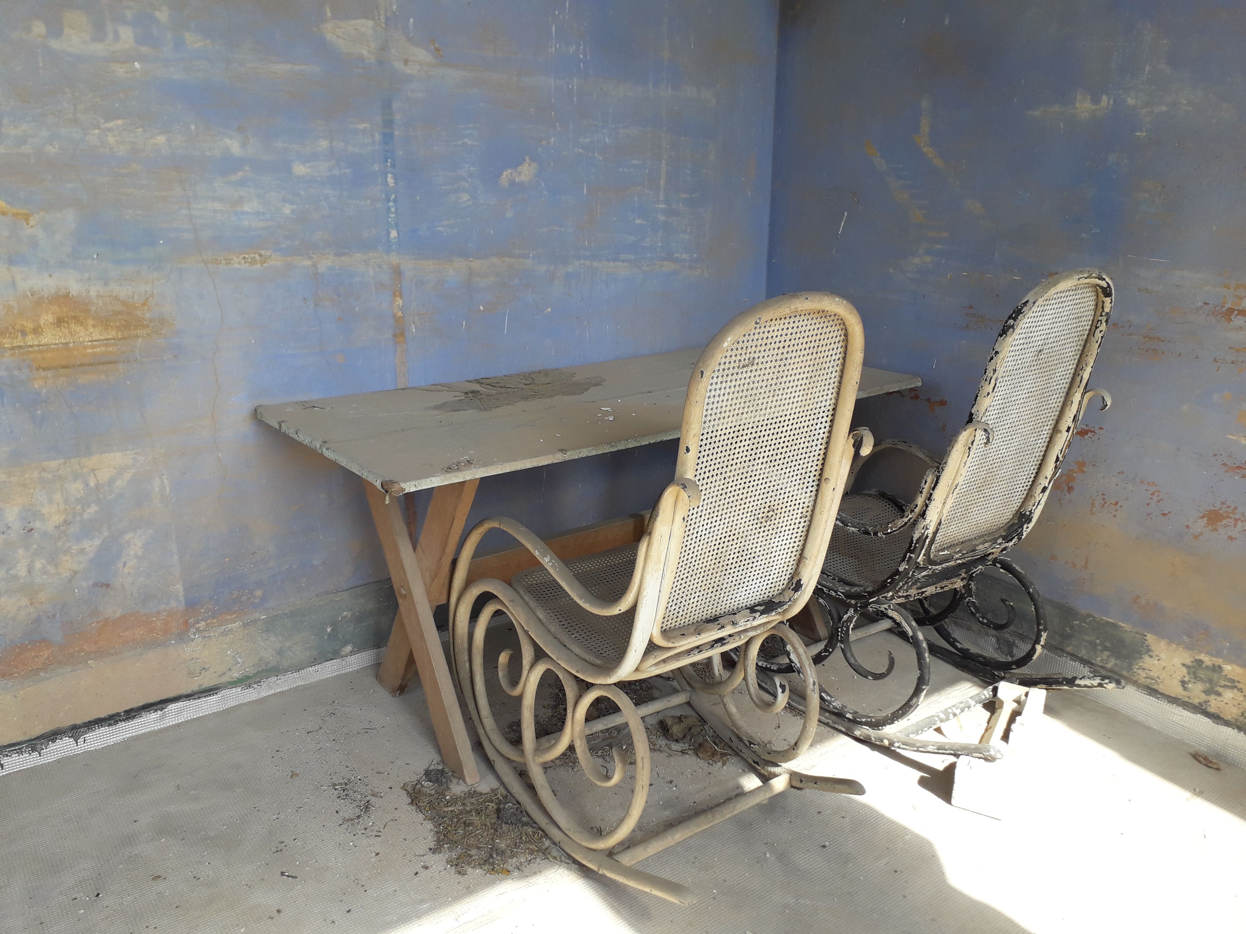 Detall de mobiliari antic de la masia. FOTO: NHS 