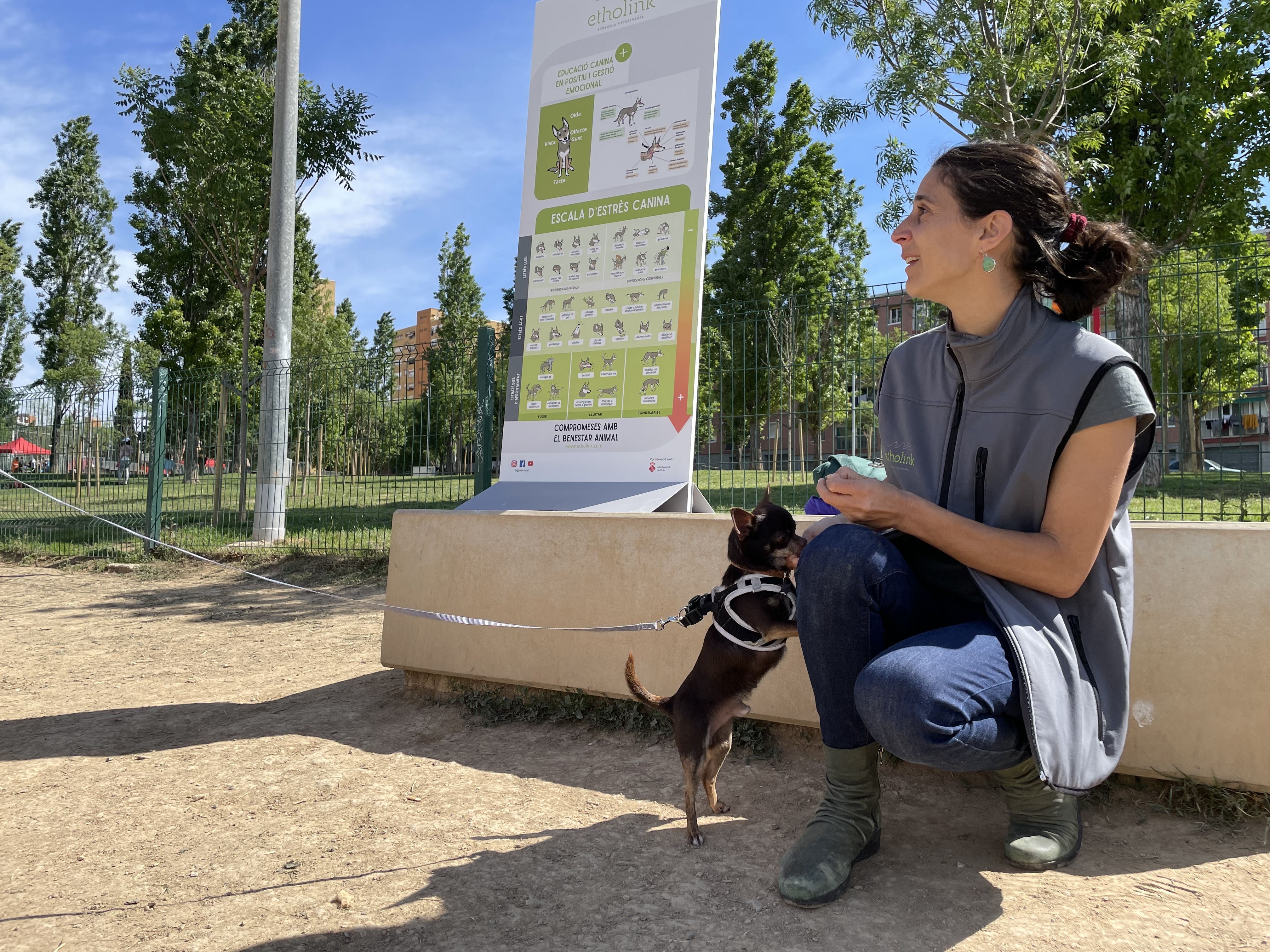 Jornada lúdica al parc de la Pau i la Natura. FOTO: Arnau Martínez