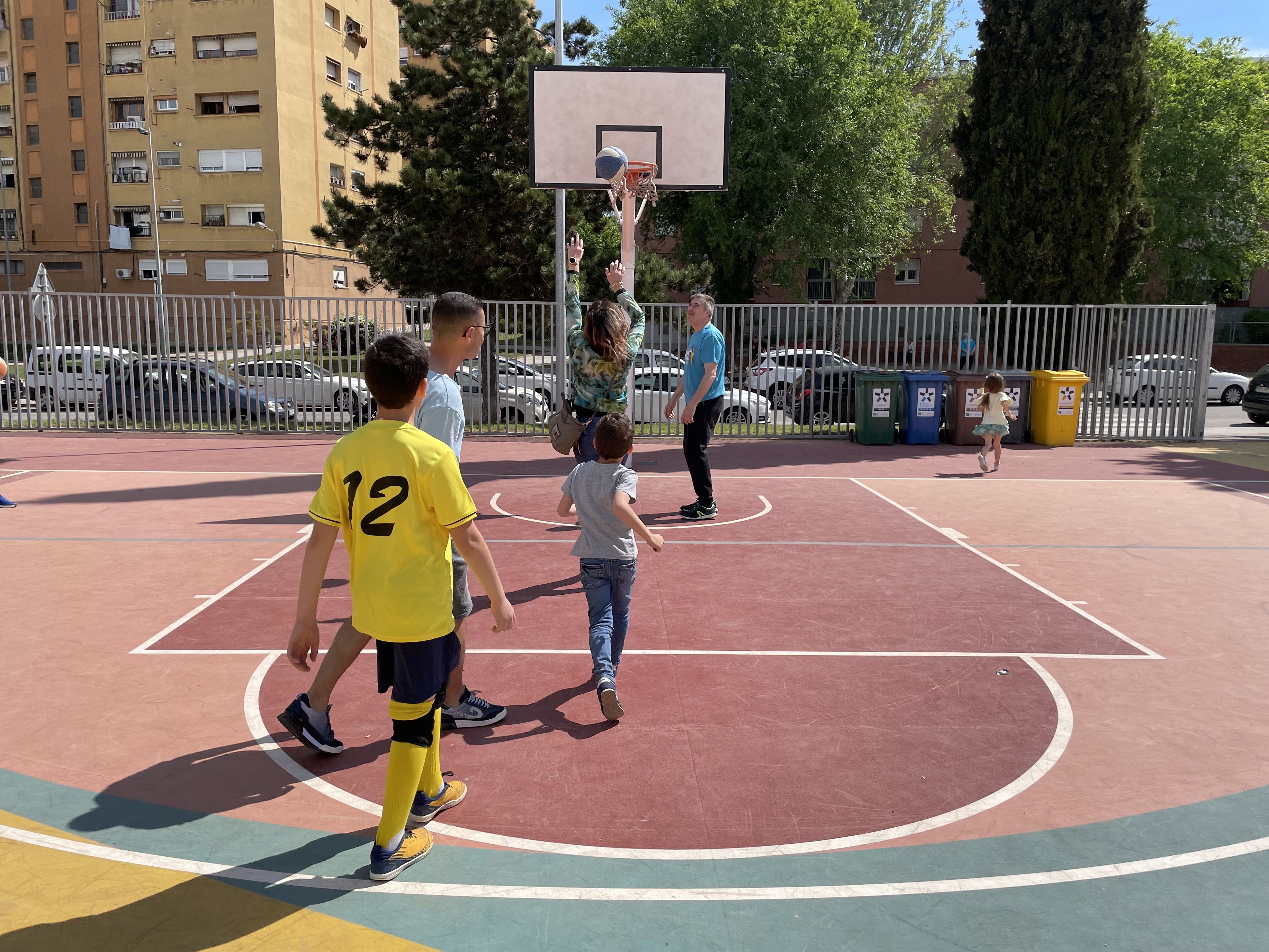 Jornada lúdica al parc de la Pau i la Natura. FOTO: Arnau Martínez