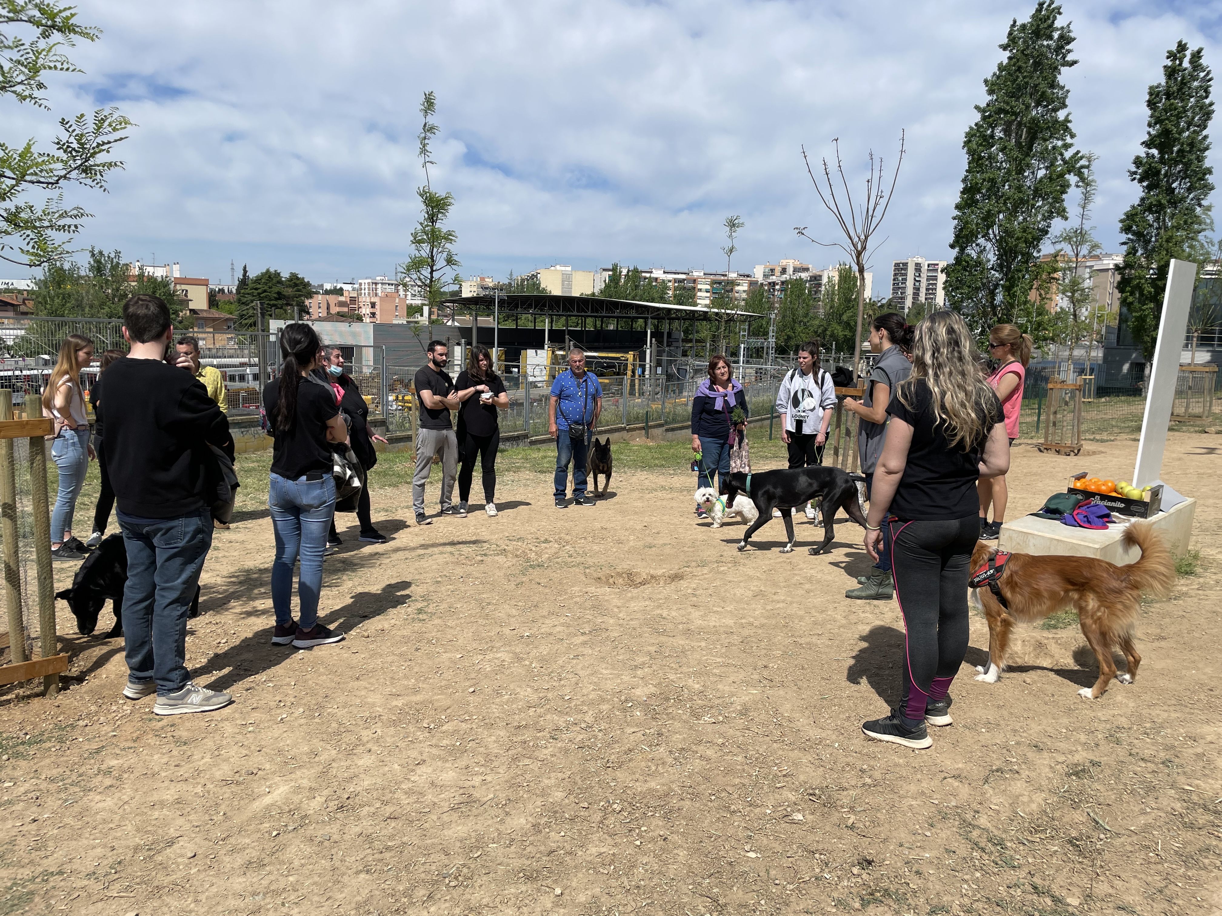 Jornada lúdica al parc de la Pau i la Natura. FOTO: Arnau Martínez