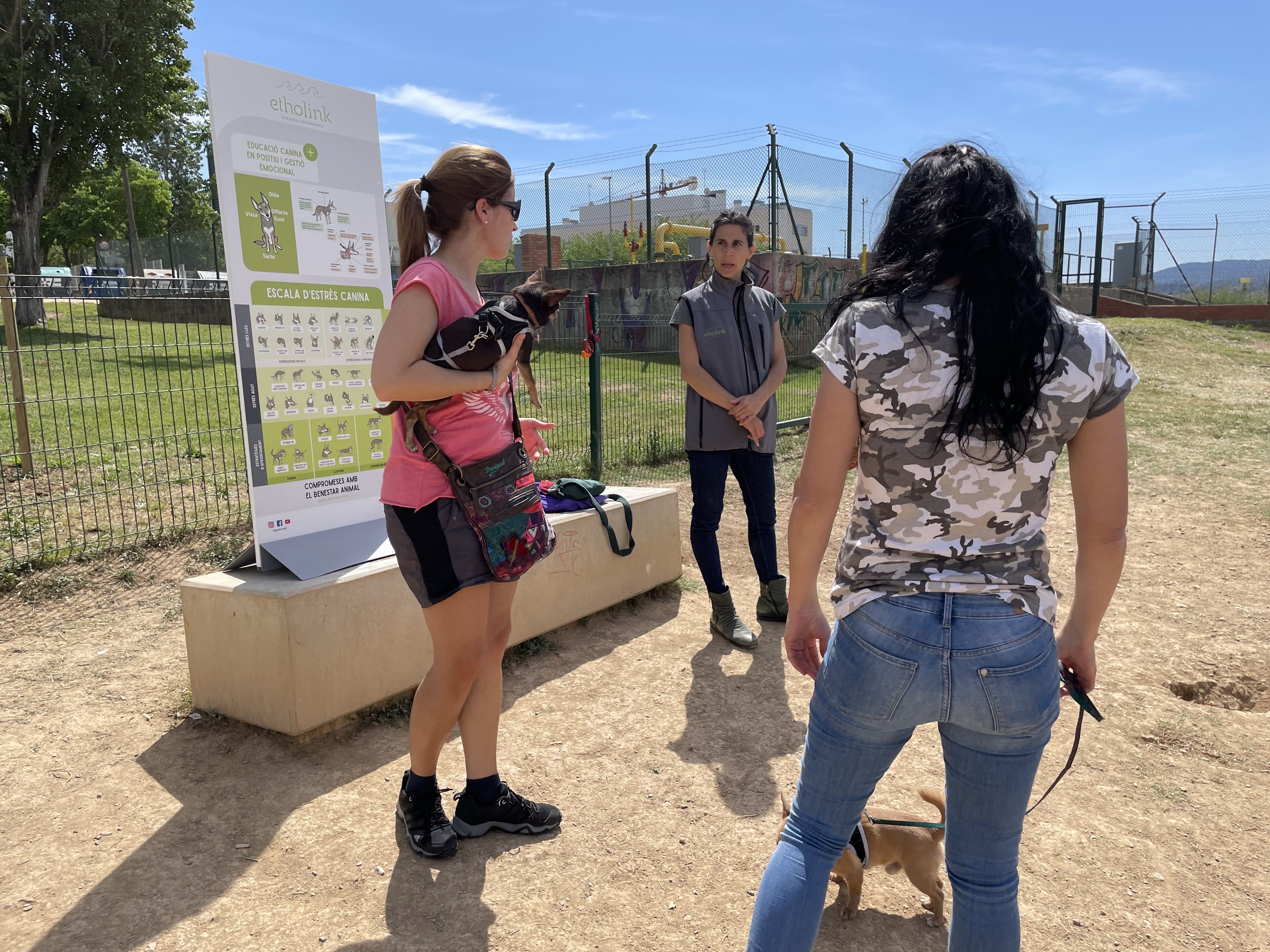 Jornada lúdica al parc de la Pau i la Natura. FOTO: Arnau Martínez