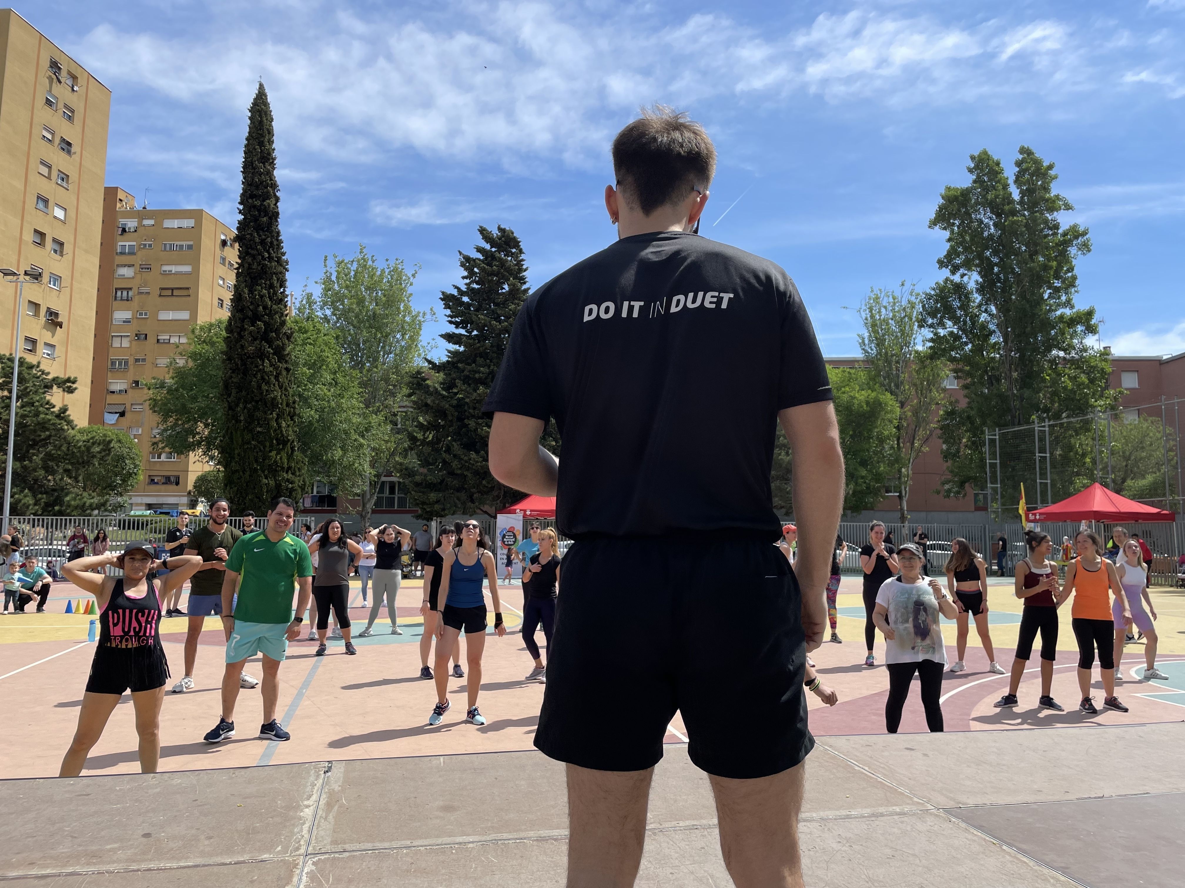 Jornada lúdica al parc de la Pau i la Natura. FOTO: Arnau Martínez