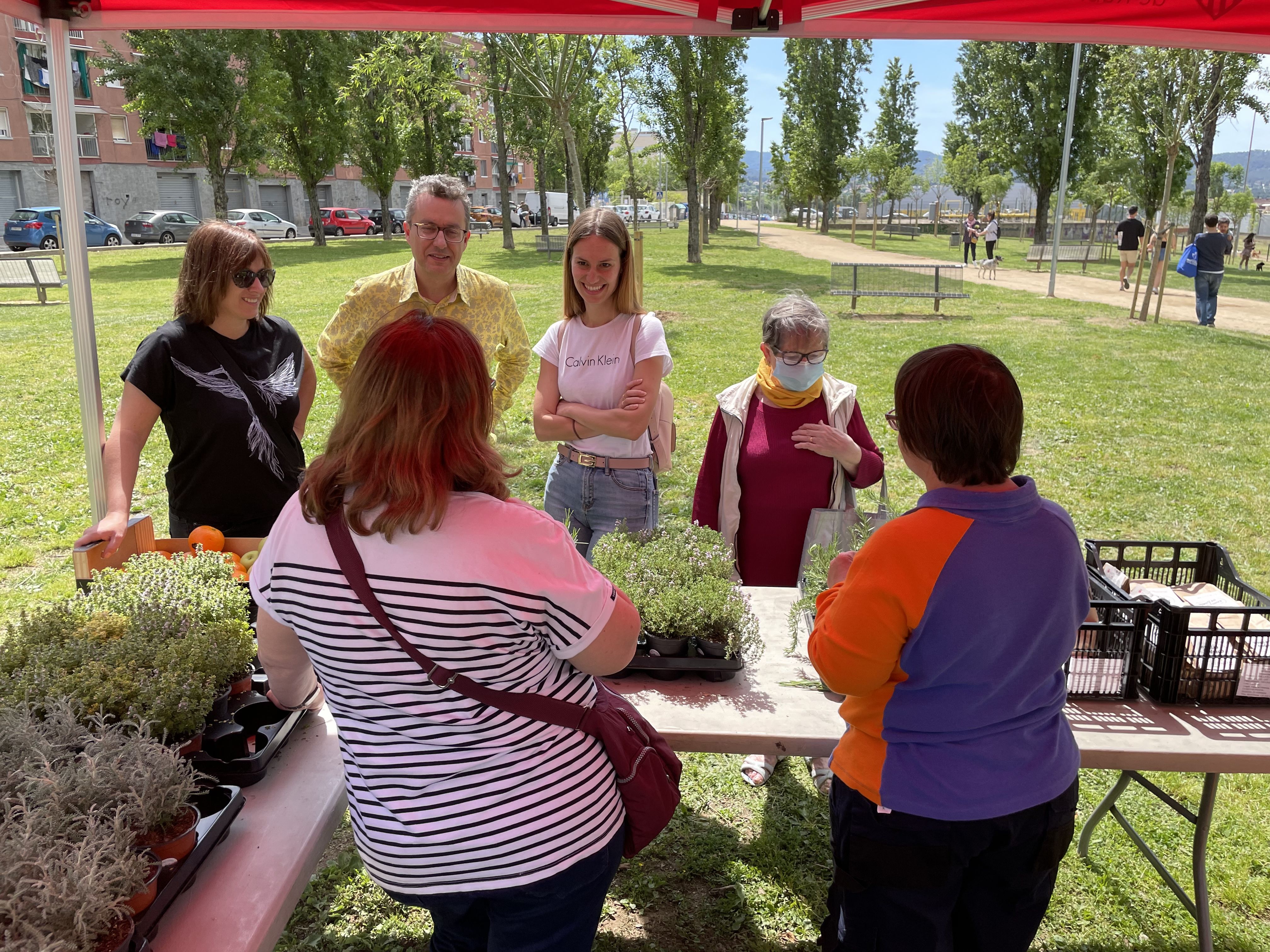 Jornada lúdica al parc de la Pau i la Natura. FOTO: Arnau Martínez