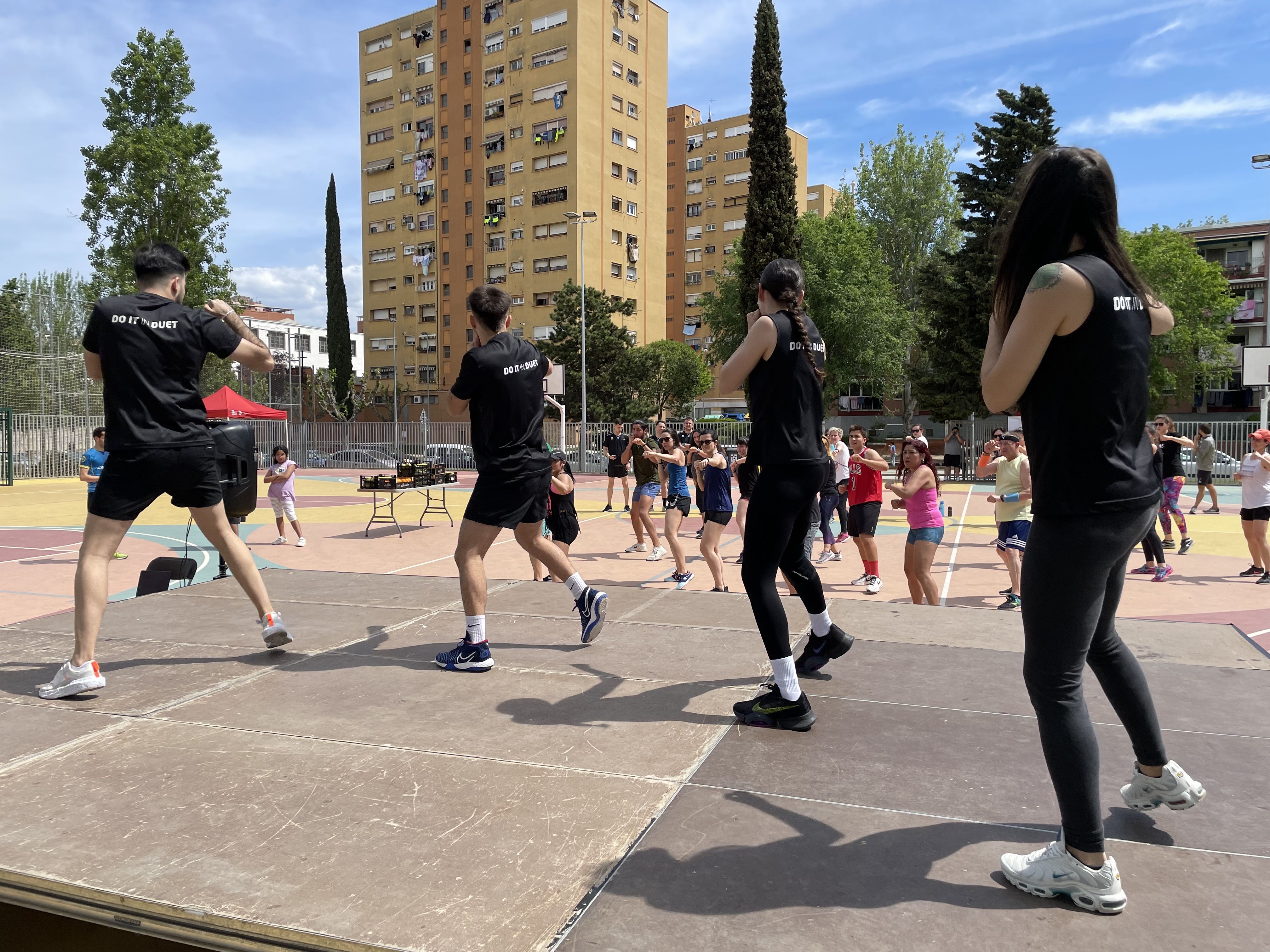 Jornada lúdica al parc de la Pau i la Natura. FOTO: Arnau Martínez