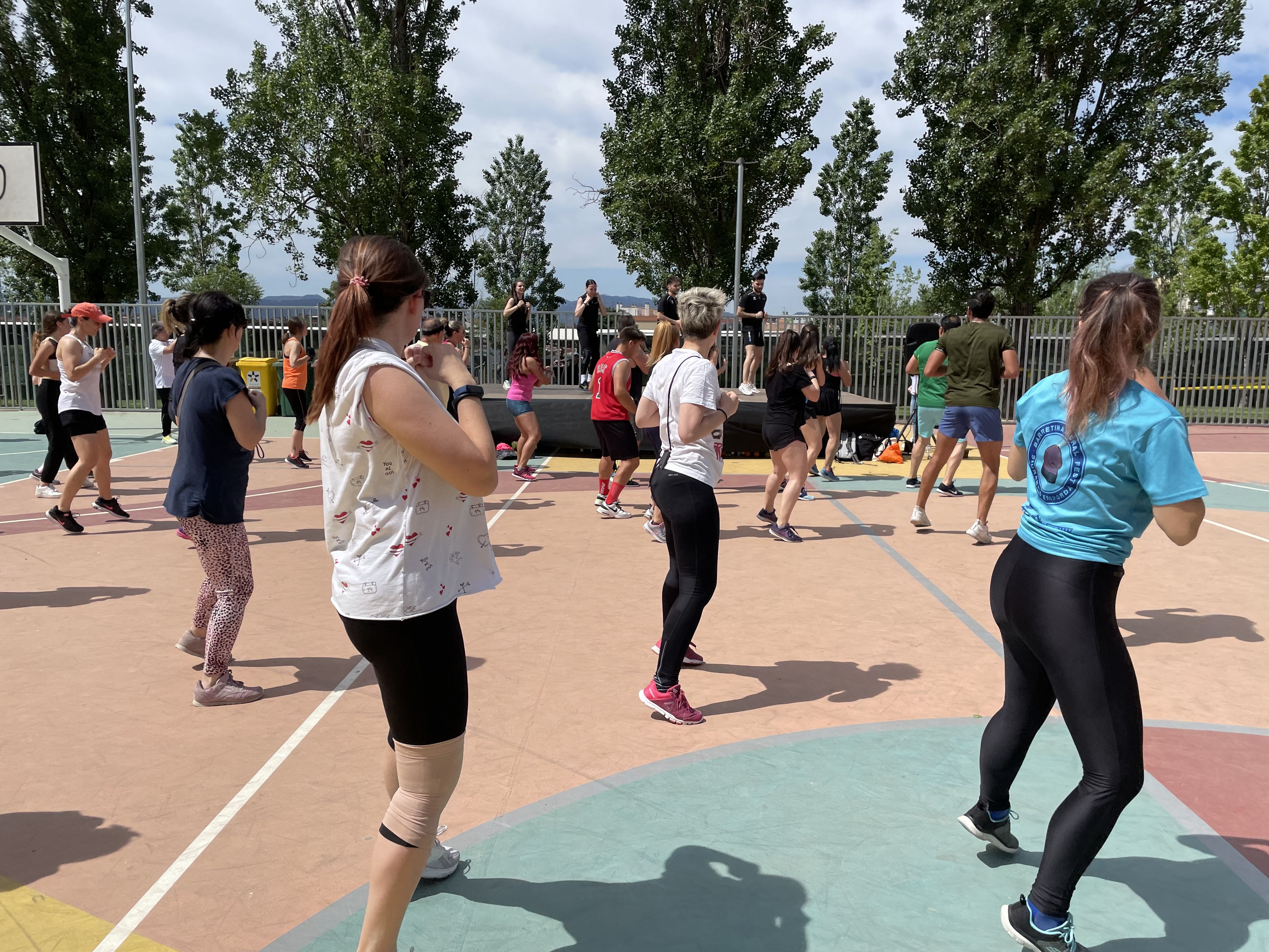 Jornada lúdica al parc de la Pau i la Natura. FOTO: Arnau Martínez