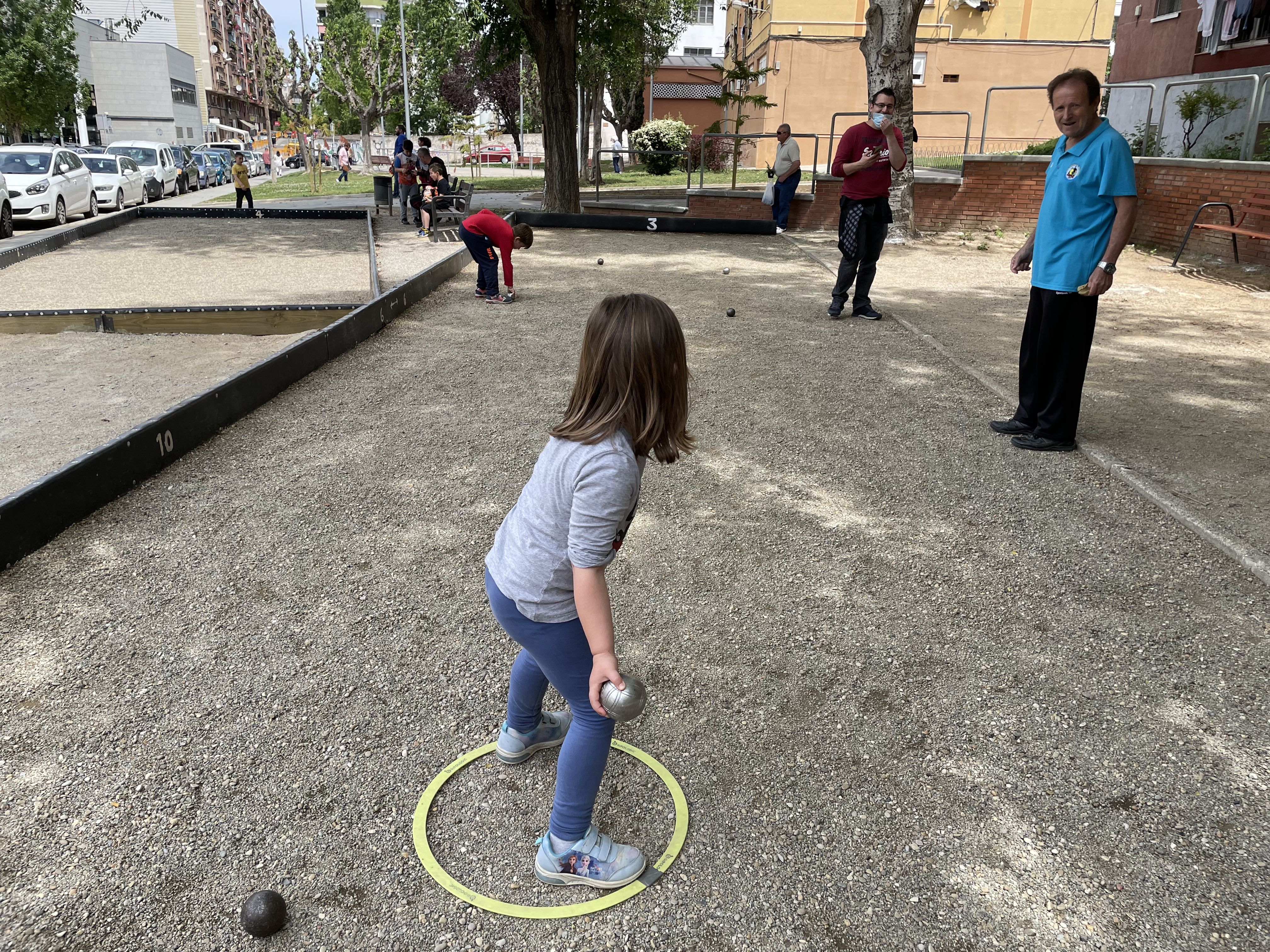 Jornada lúdica al parc de la Pau i la Natura. FOTO: Arnau Martínez