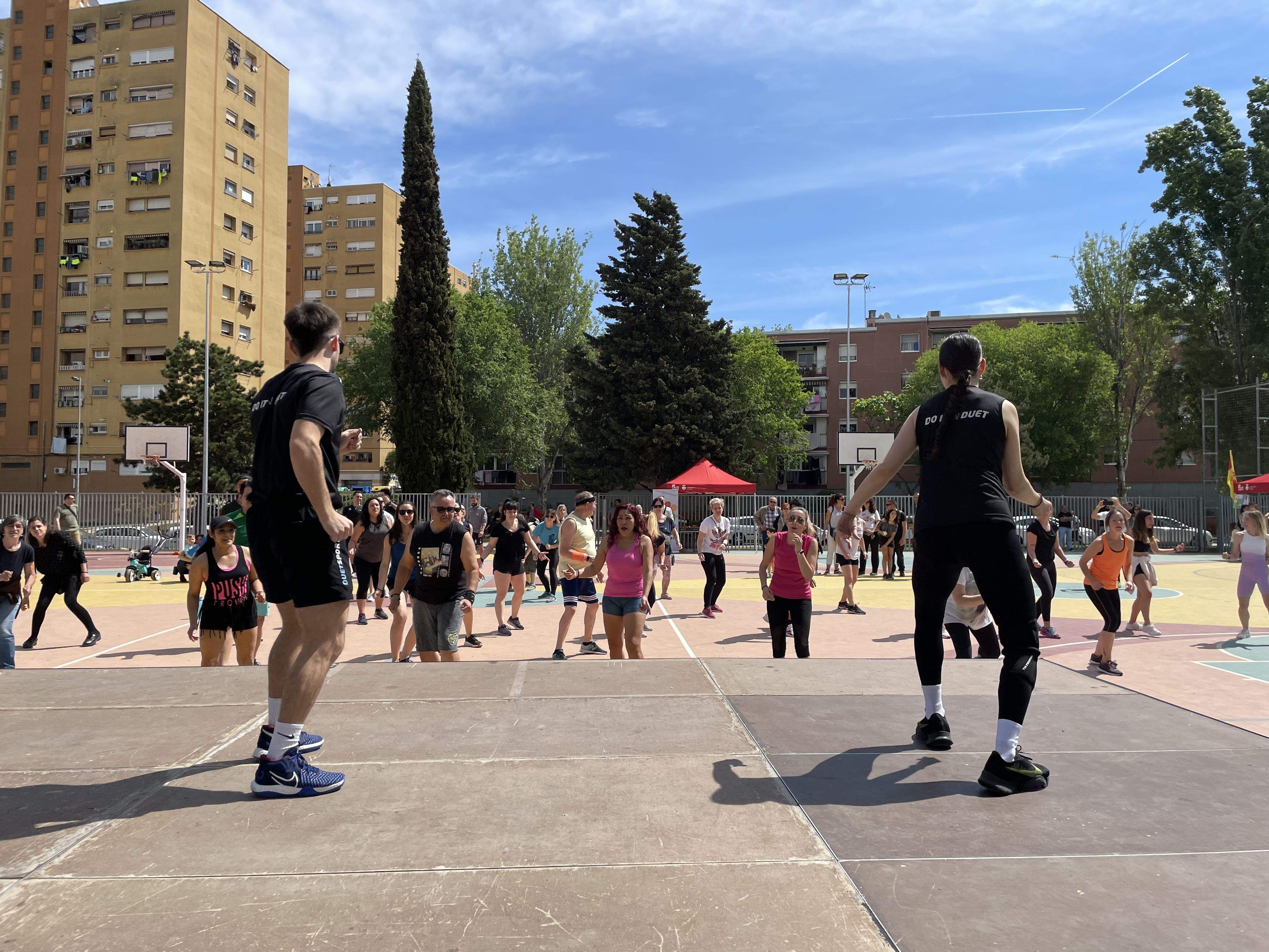 Jornada lúdica al parc de la Pau i la Natura. FOTO: Arnau Martínez