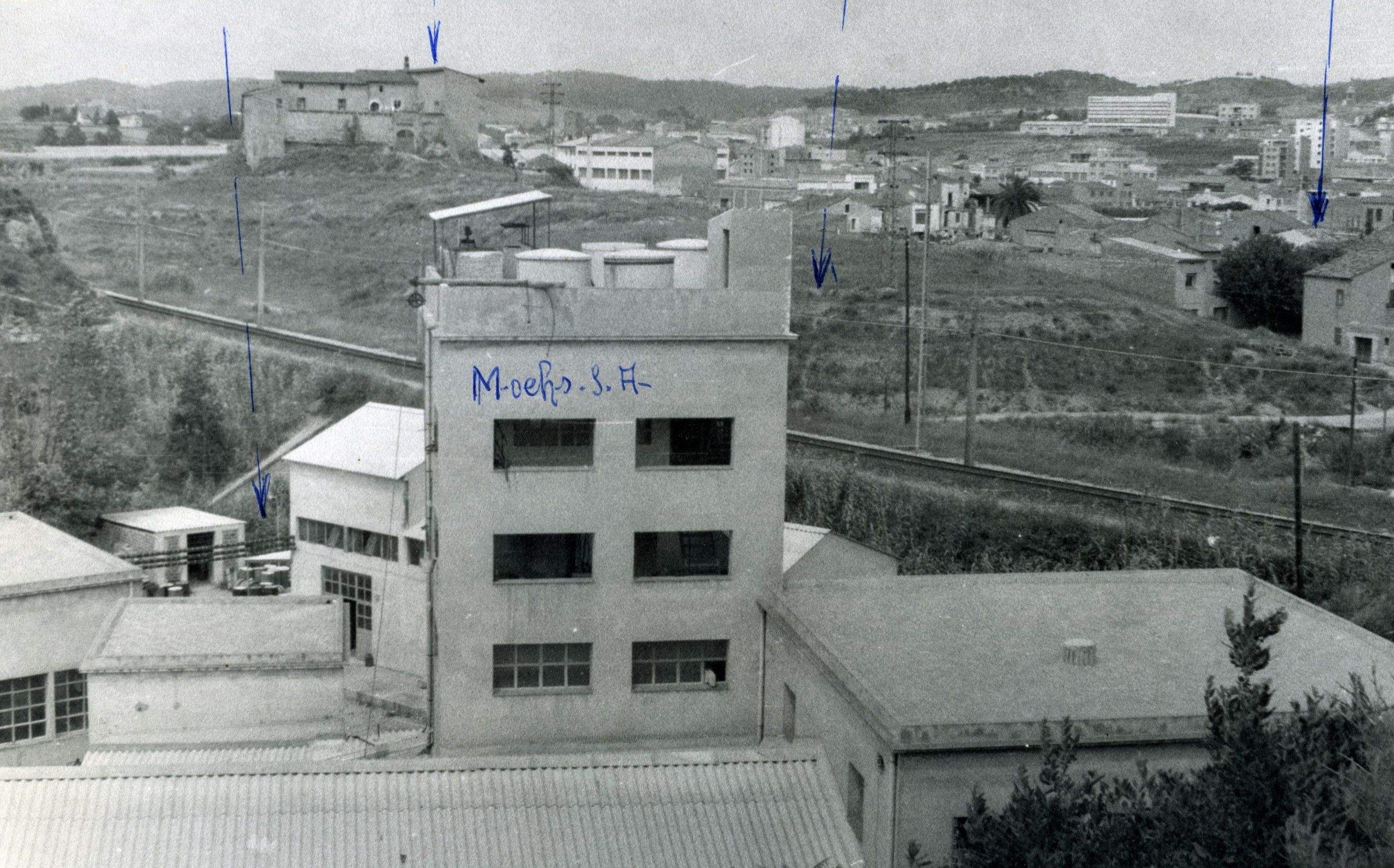 La fàbrica Moehs. FONT: Òmnium Cultural Rubí