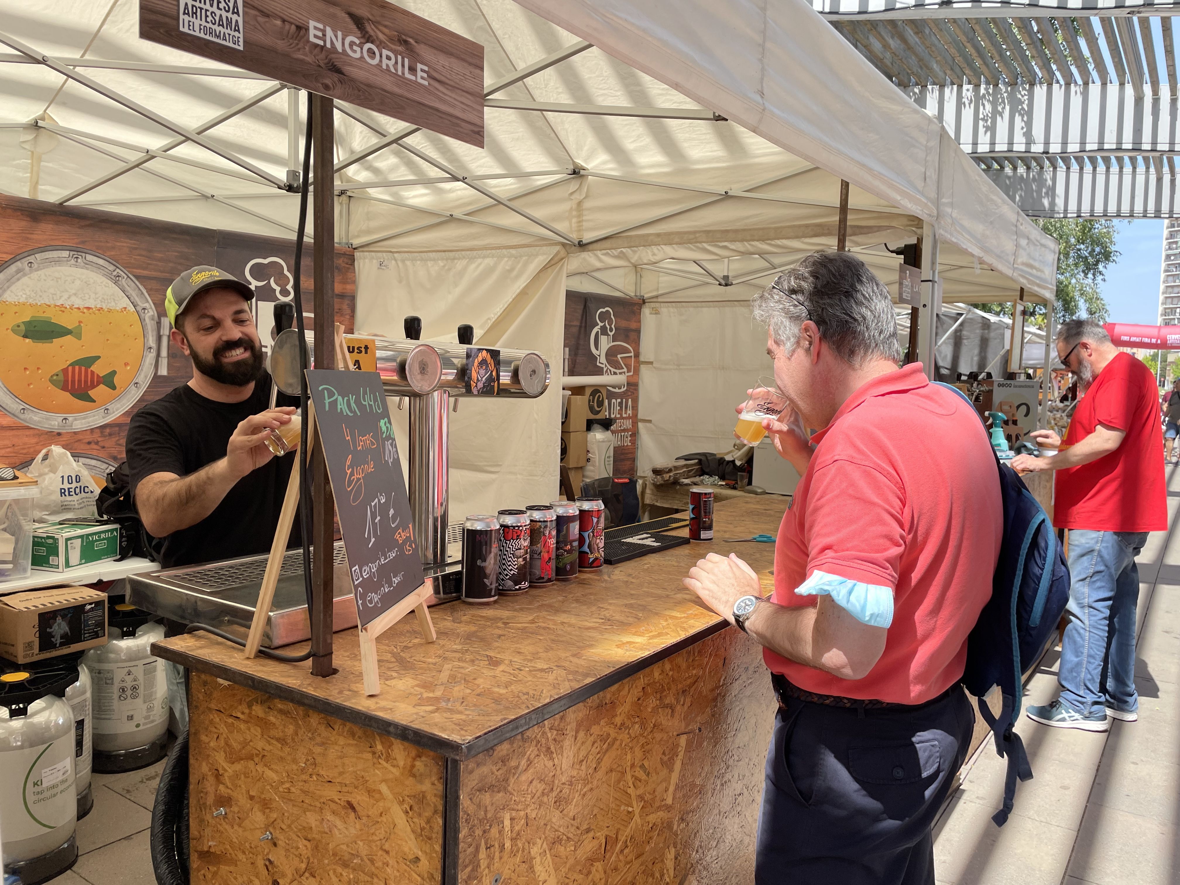 Rubí celebra de nou la Fira de la Cervesa Artesana i el Formatge. FOTO: Arnau Martínez