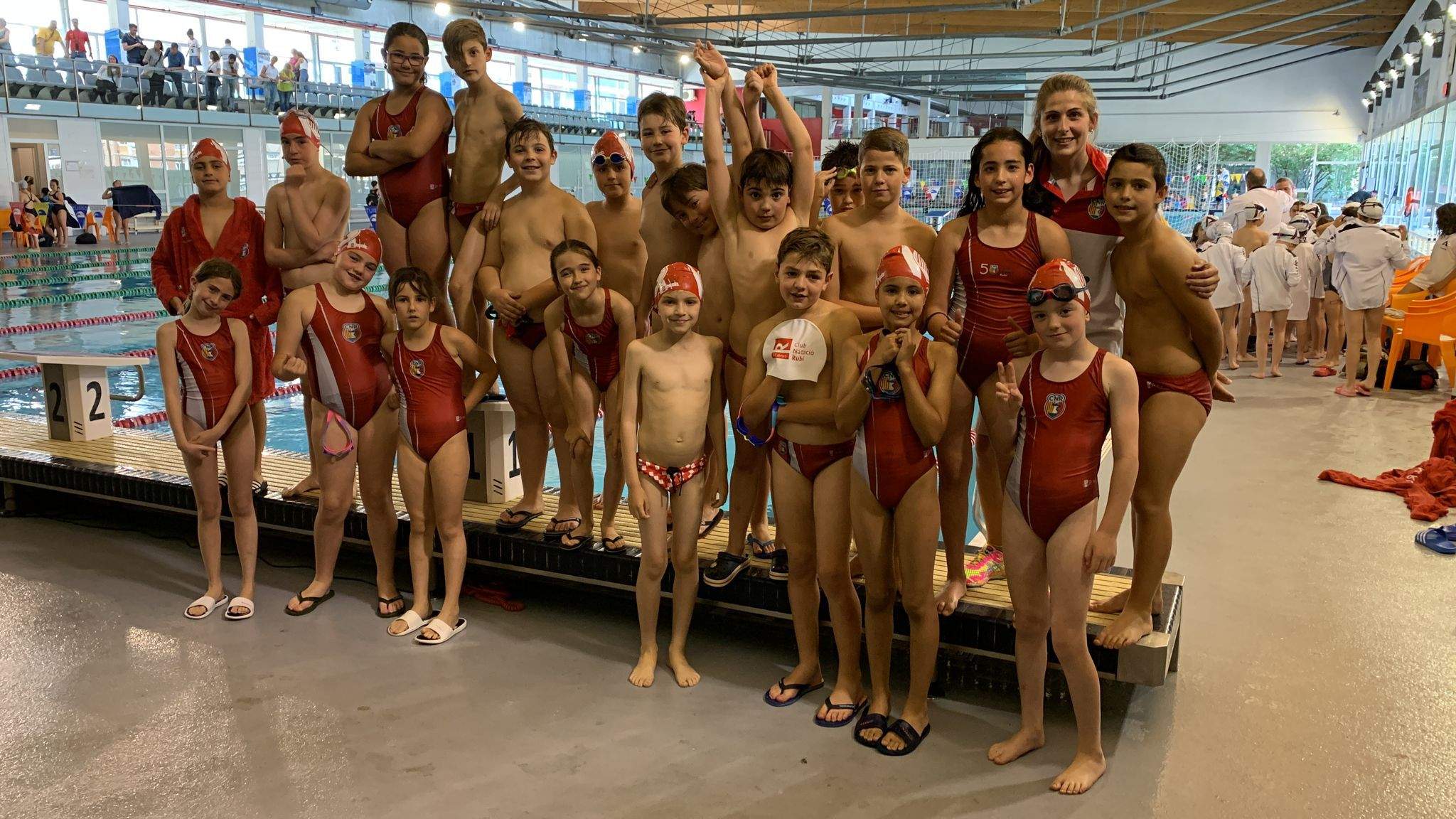 Jornada benjamina i prebenjamina a Manresa. FOTO: Cedida pel CN Rubí