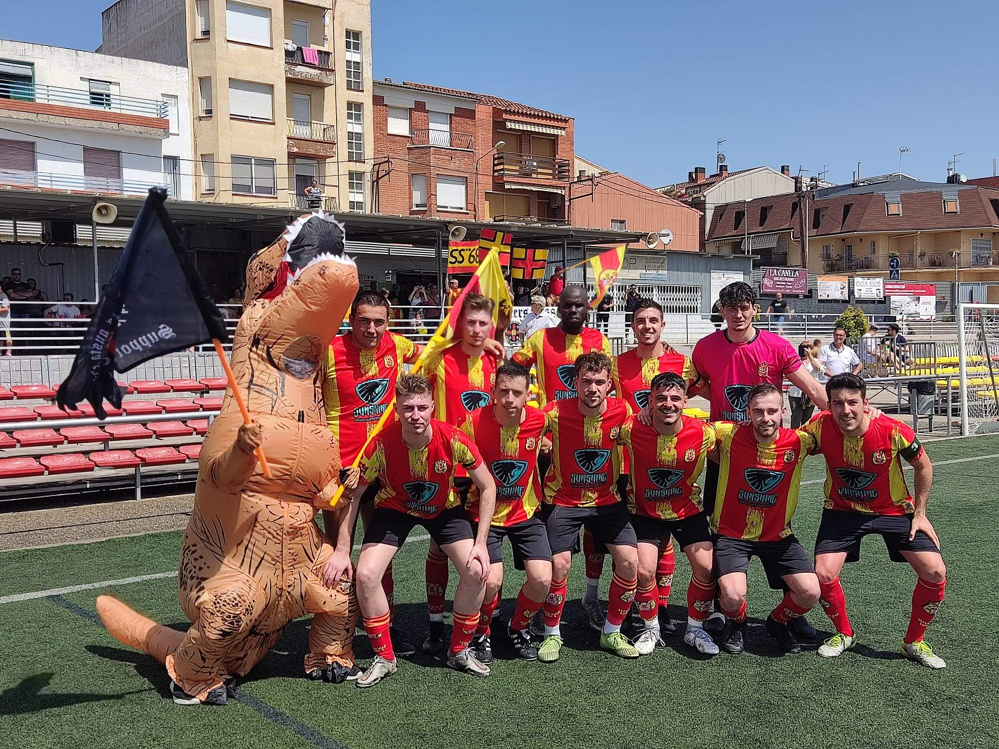 Últim partit del Veinti davant la seva afició. FOTO: Cedida