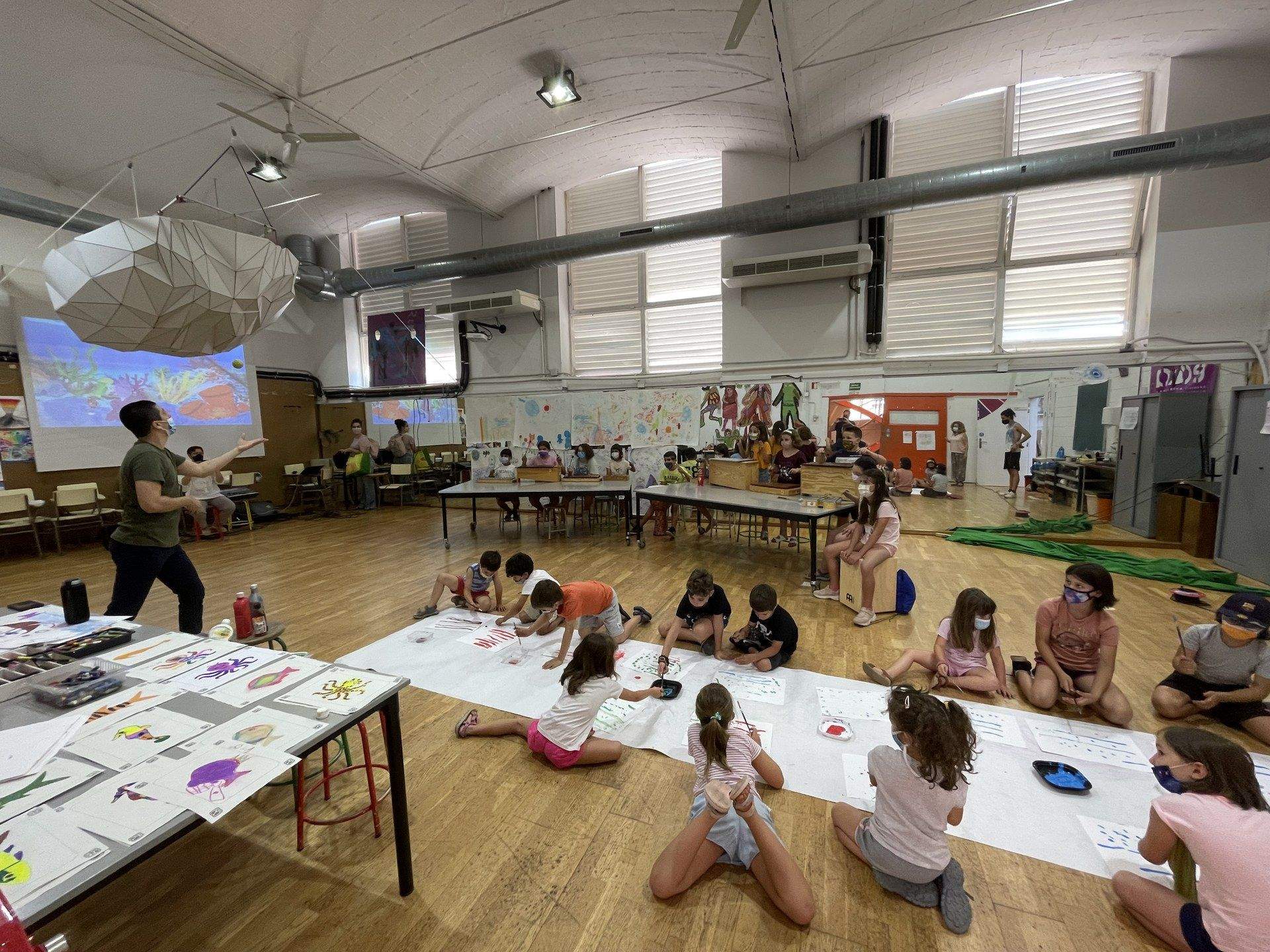 Un moment dels tallers MusicArts de l’any passat. FOTO: Ajuntament de Rubí