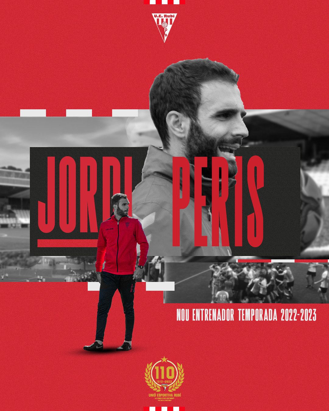 Jordi Peris entrenarà a la Unió Esportiva Rubí. FOTO: UE Rubí