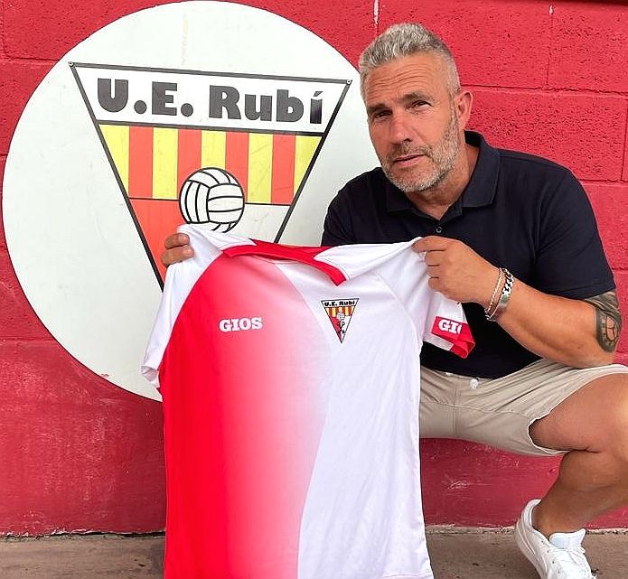 Javi Rodríguez serà el nou entrenador del filial de la UE Rubí. FOTO: Cedida