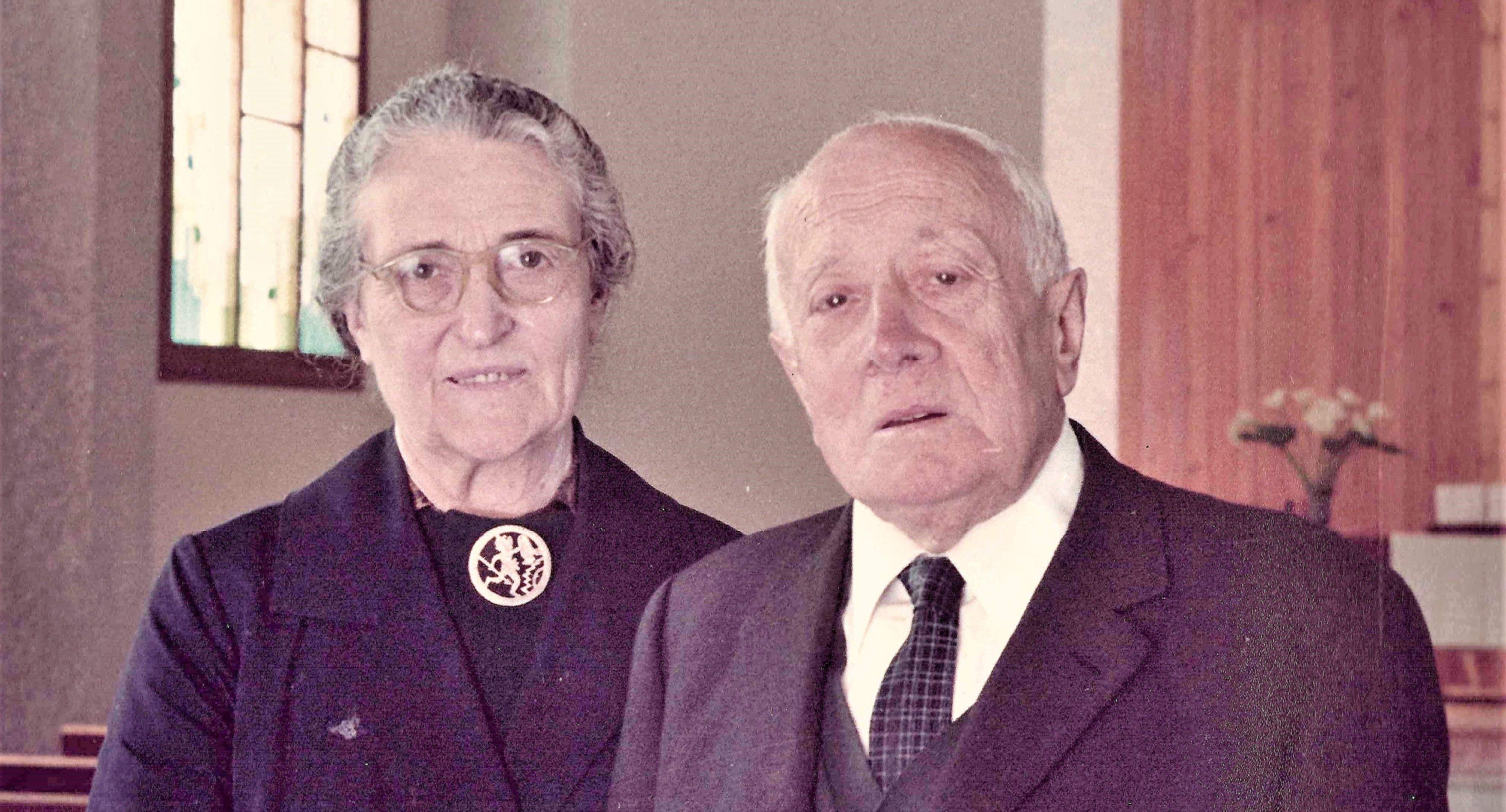 Juan Capo i Magdalena Pacual. FOTO: Autoria desconeguda i publicada a la web de l'església protestant de Rubí