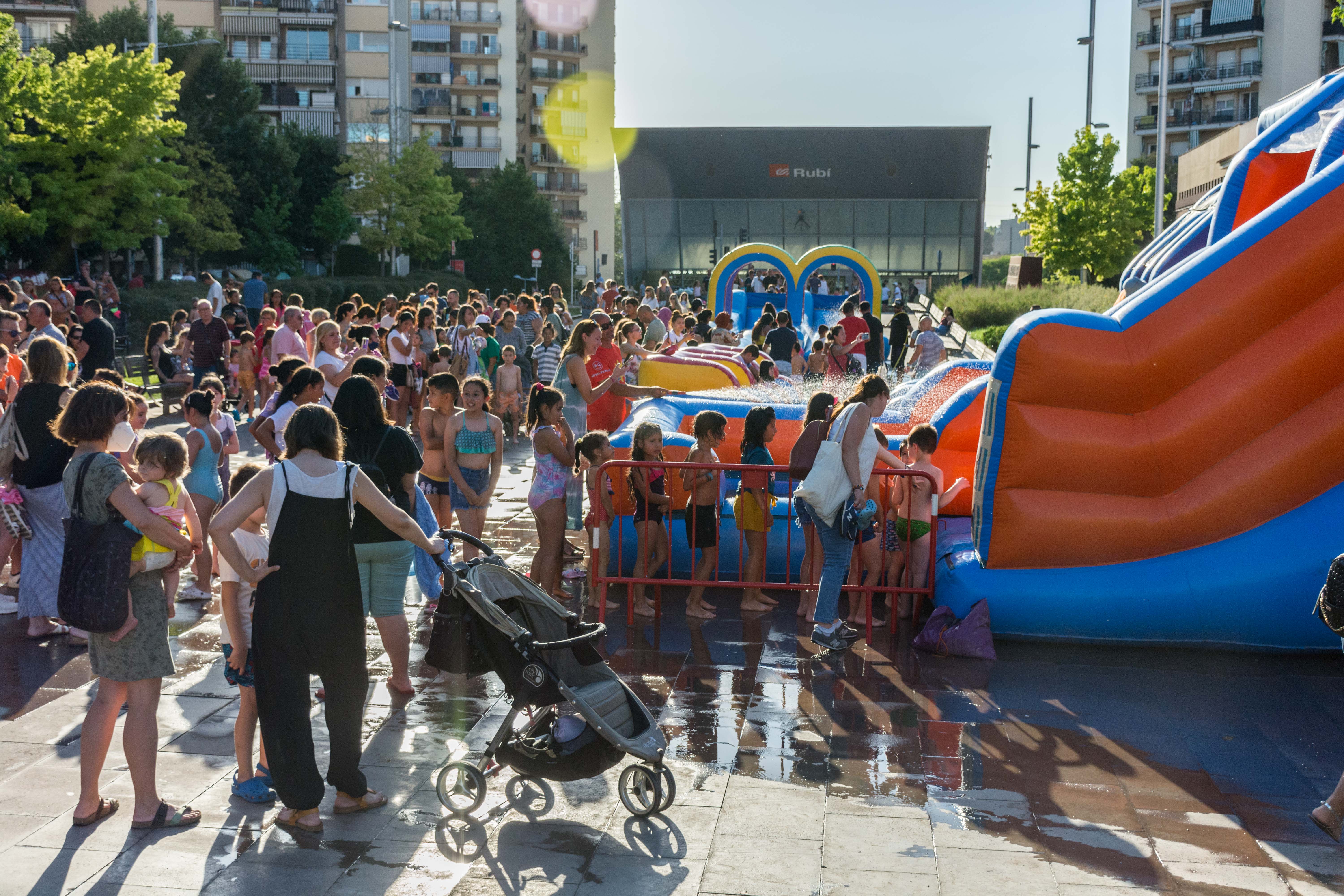 Inflables i jocs durant la Festa Major 2022. FOTO: Carmelo Jiménez