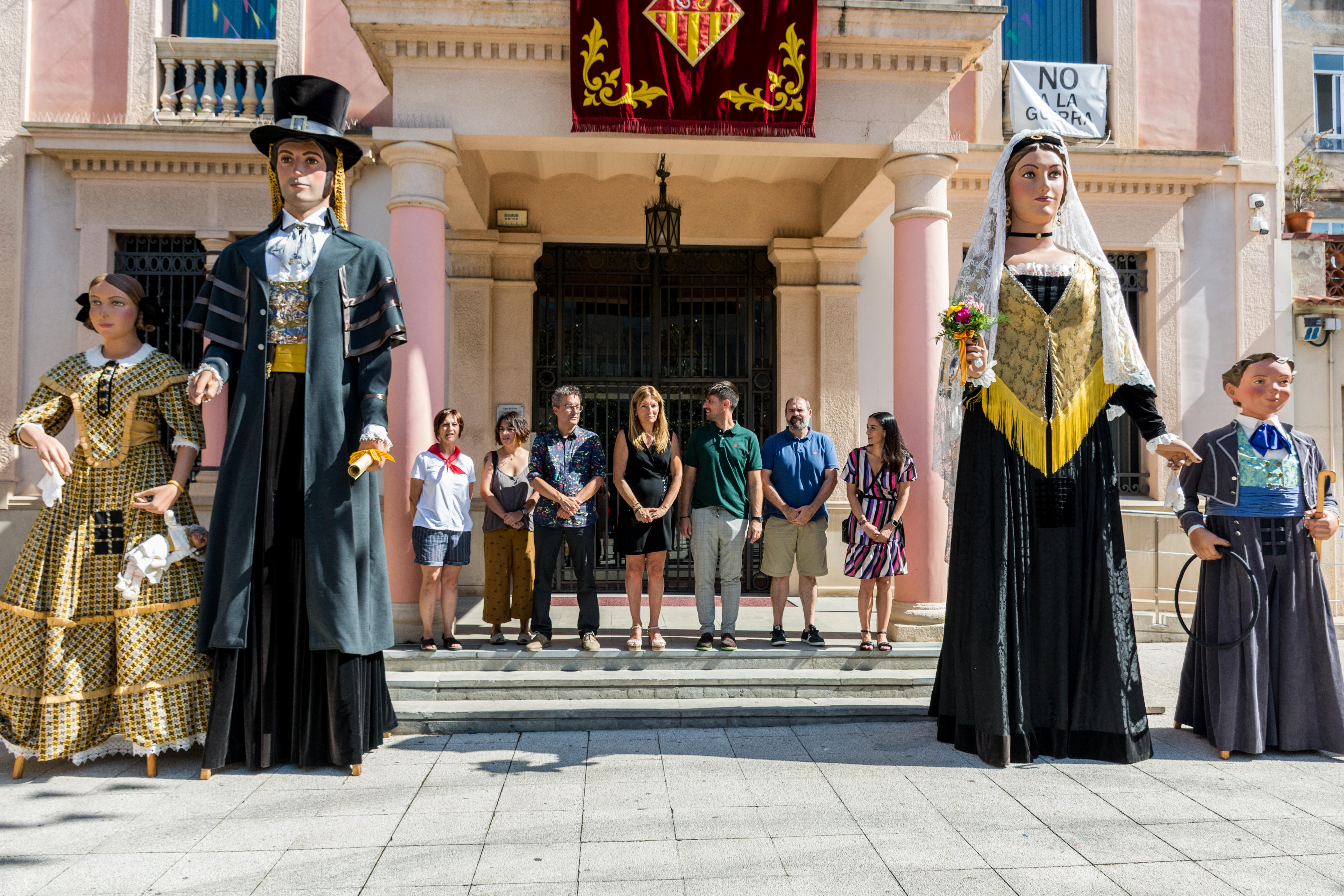 Gegants de Rubí a la Festa Major de 2022. FOTO: Carmelo Jiménez