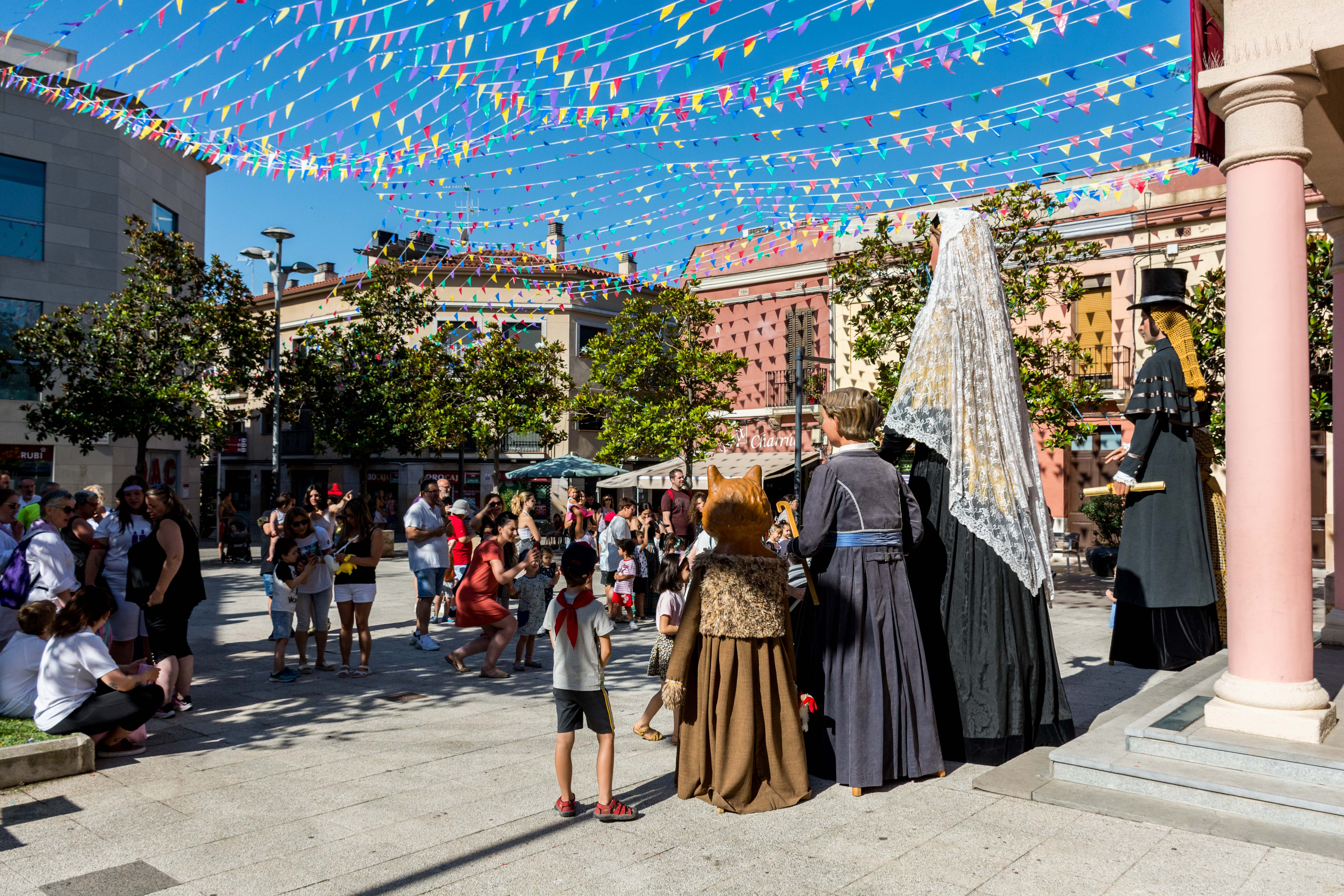 Gegants de Rubí a la Festa Major de 2022. FOTO: Carmelo Jiménez