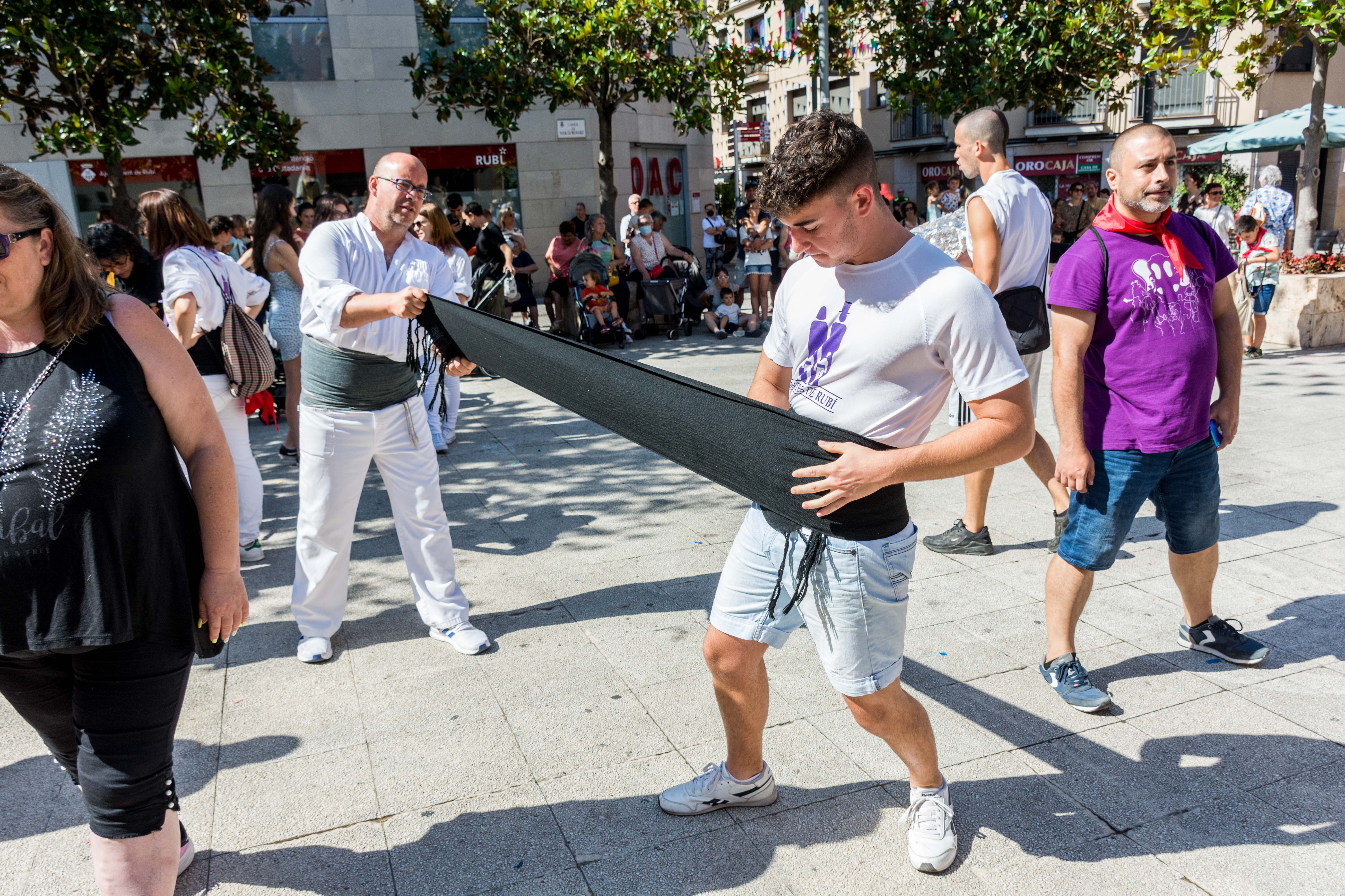 Gegants de Rubí a la Festa Major de 2022. FOTO: Carmelo Jiménez